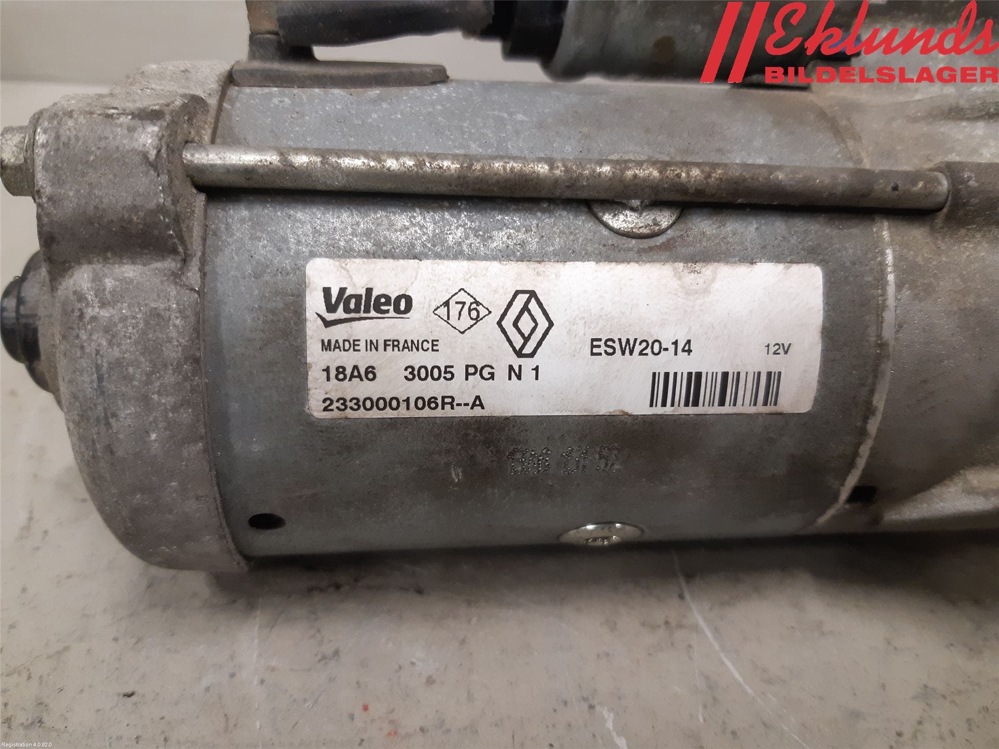 Opel VIVARO 15-19 Startmotor Diesel