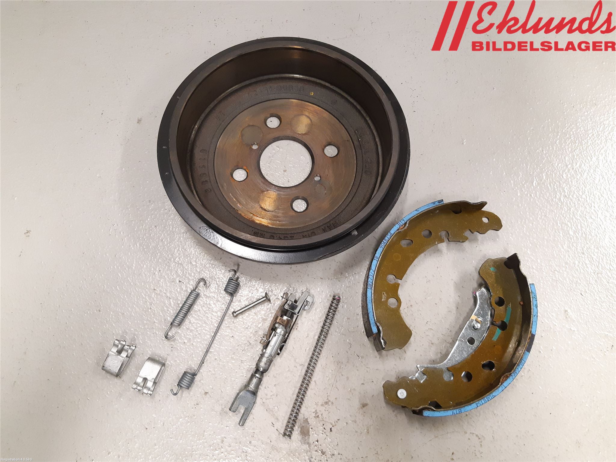 Toyota YARIS XP130 15-20 Bromstrumma Bak