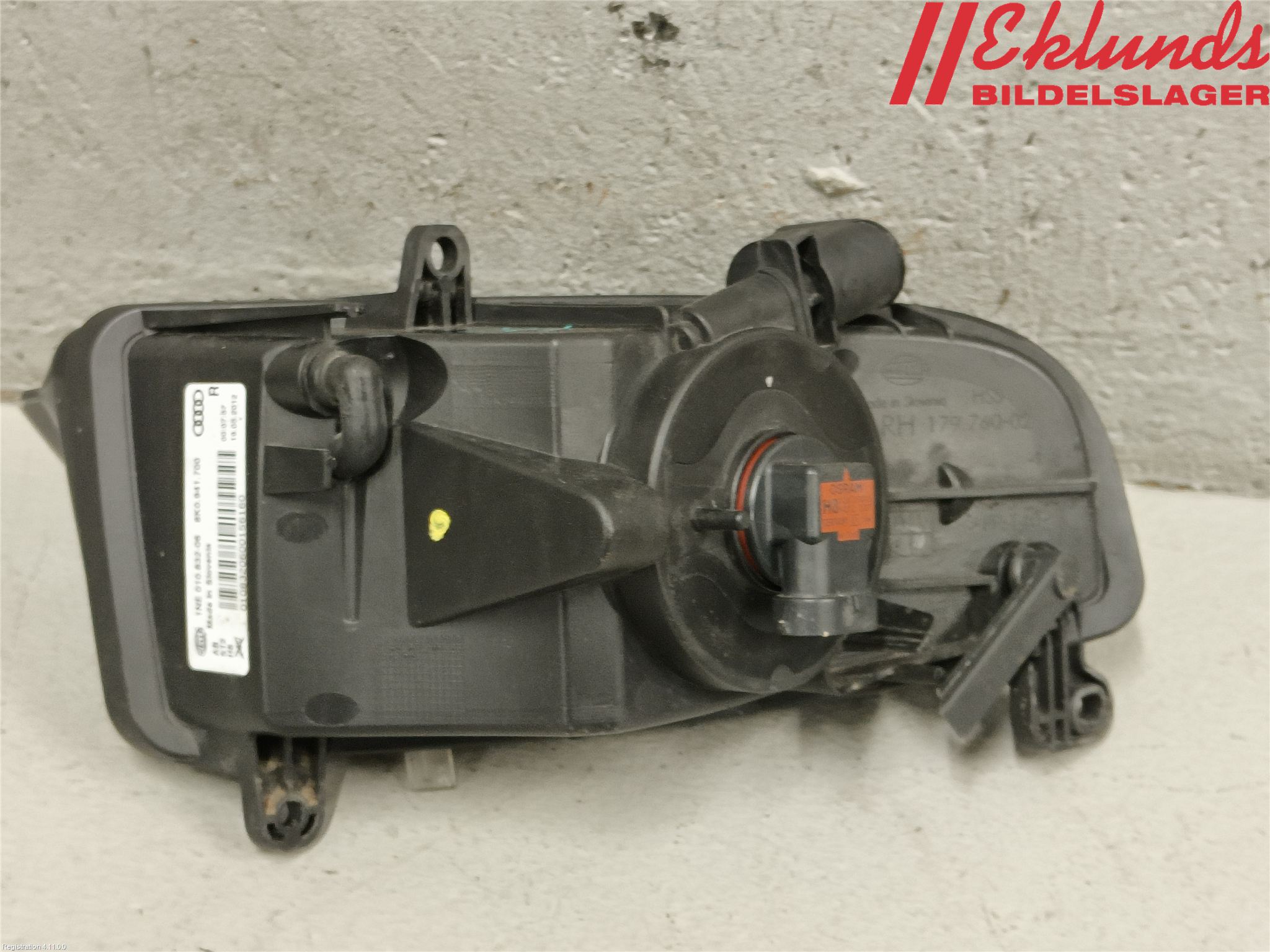 Audi A4 12-15 Dimljus-Varselljus Fram