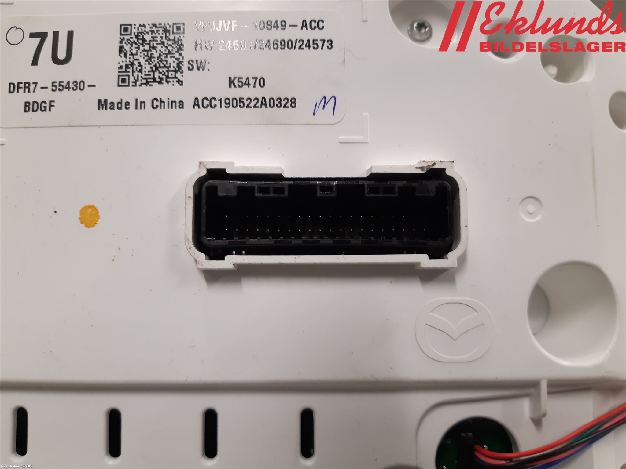 Mazda CX-30 20- Instrument Komb