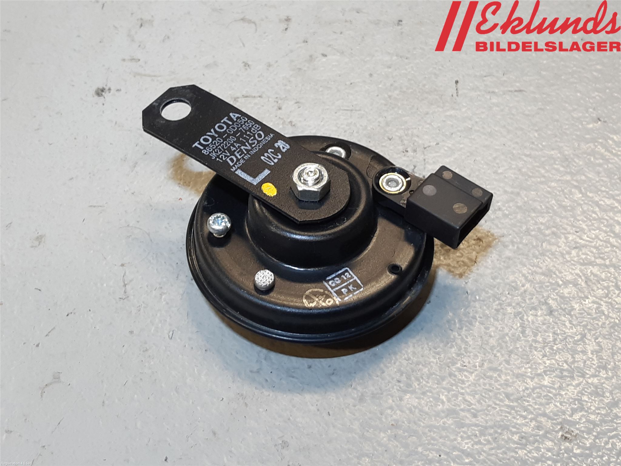 Toyota YARIS XP130 15-20 Signalhorn
