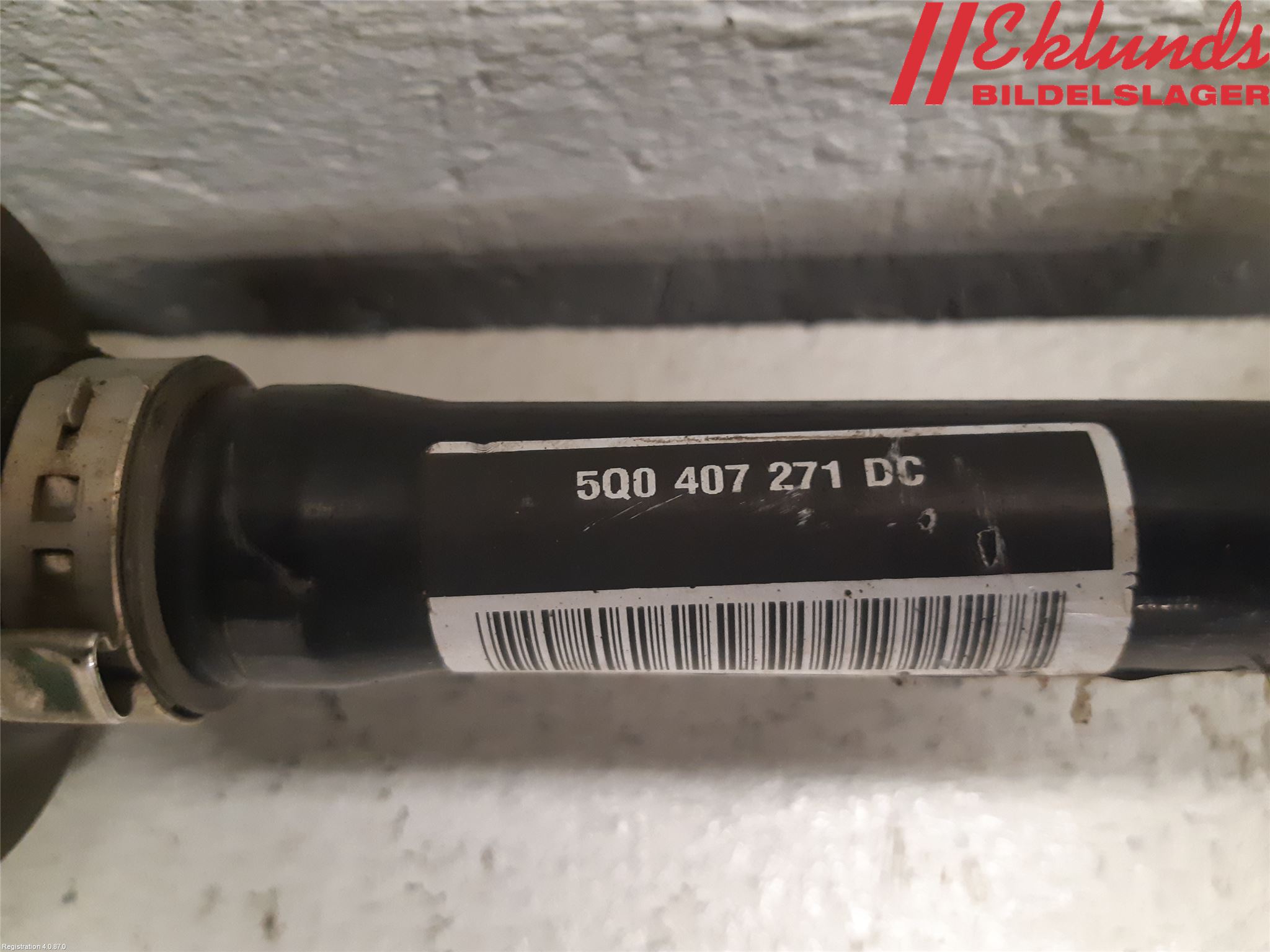 Volkswagen VW GOLF / E-GOLF VII 13-20 Drivaxel Fram Vänster