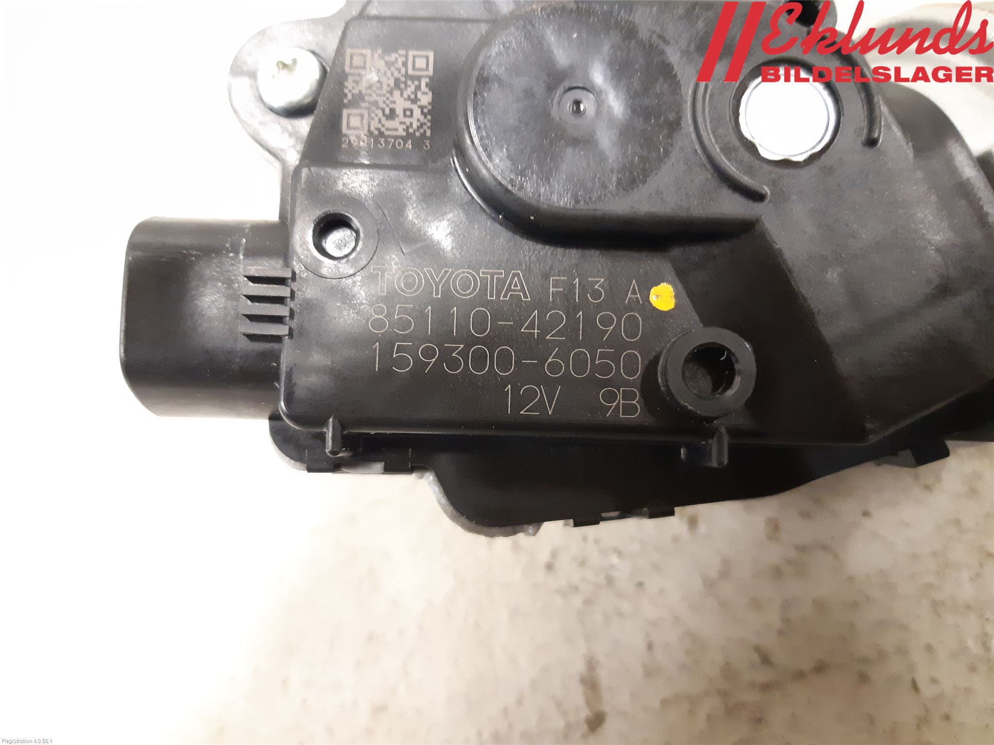 Toyota RAV4 13-18 Torkarmotor Vindruta