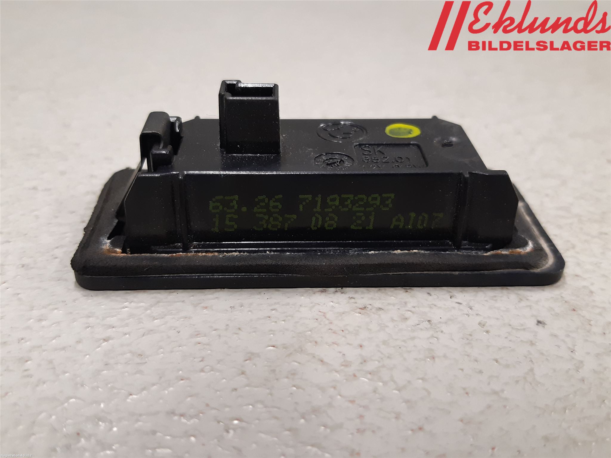 BMW X5 F15 13-18 Skylt Belysning