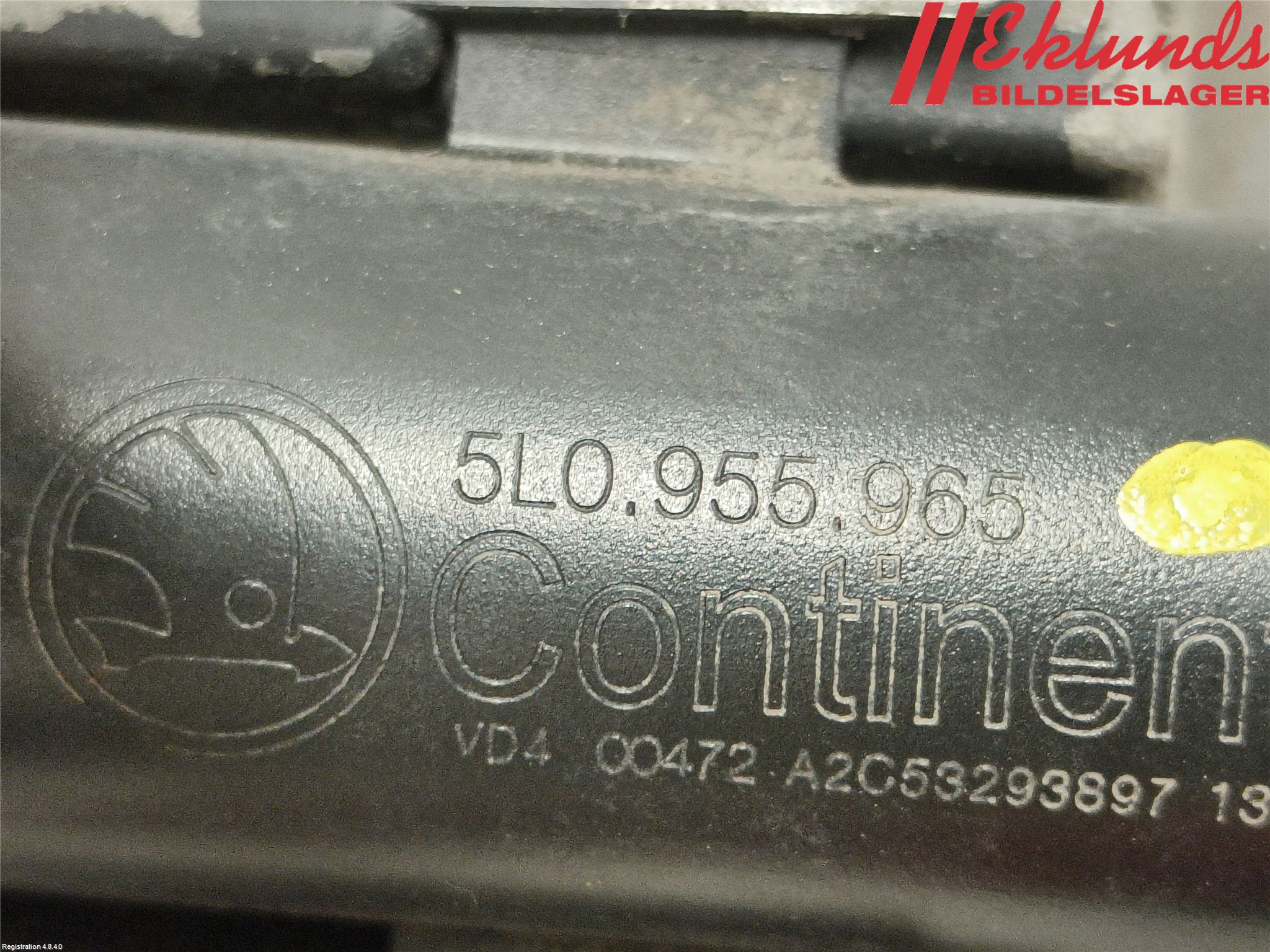 Skoda YETI Spolarmunstycke Strålkastare