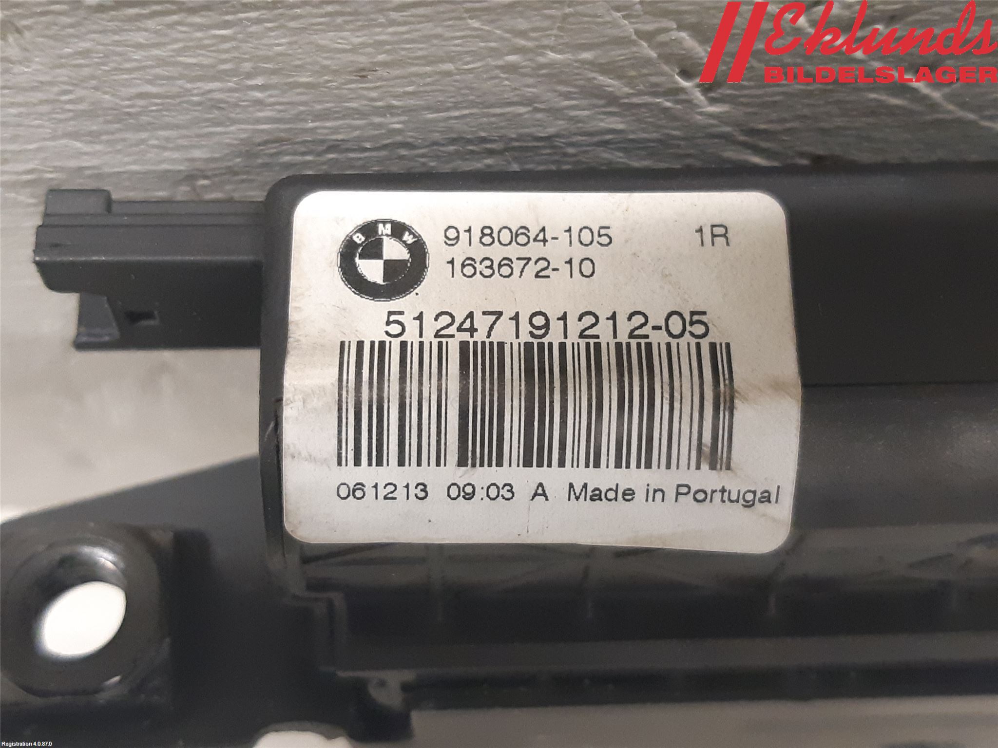 BMW 4 F32/F33/F82/F83 13-20 Låskista Baklucka