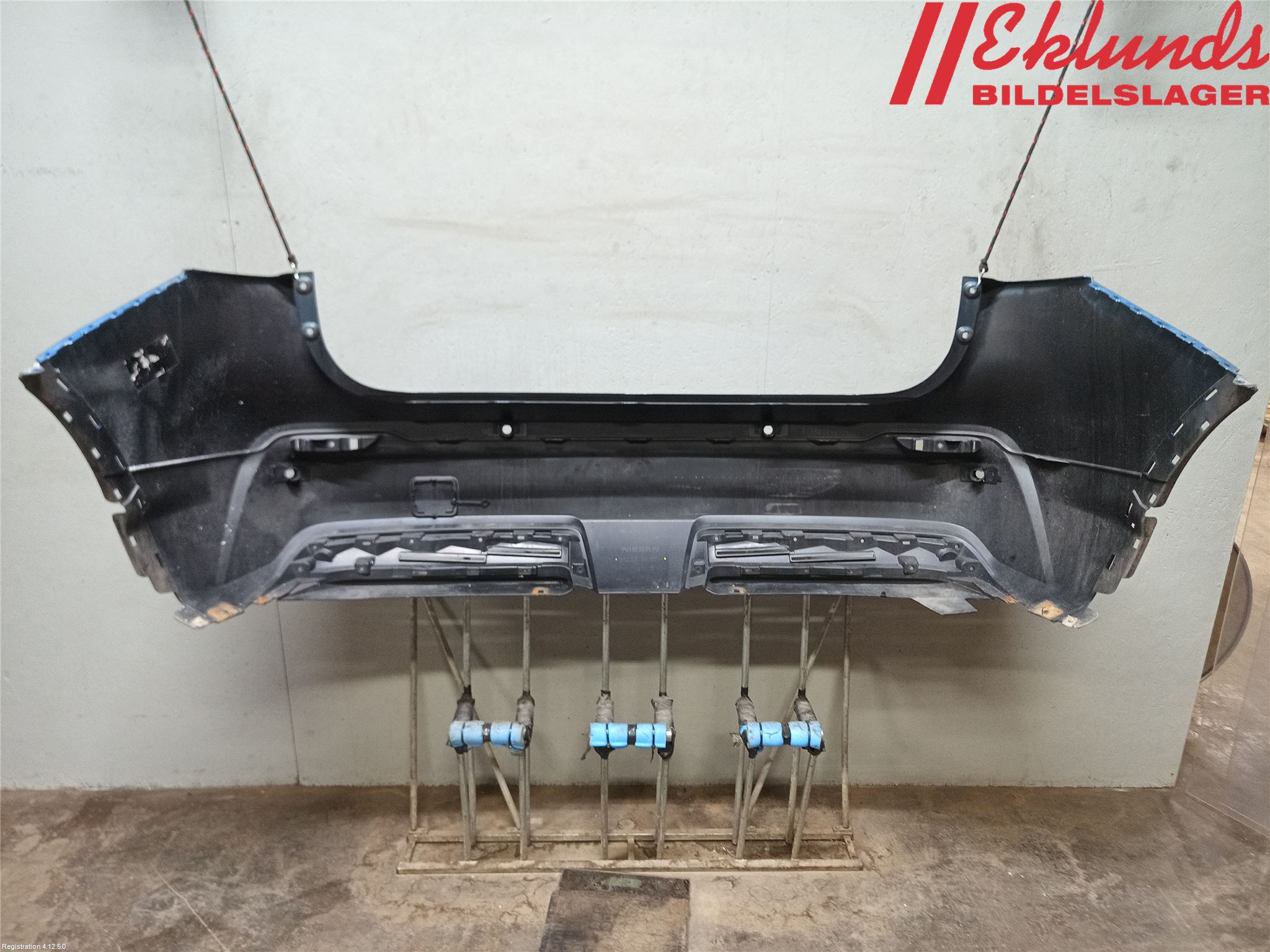 Nissan QASHQAI 17-21 Stötfångarbeklädnad Bak