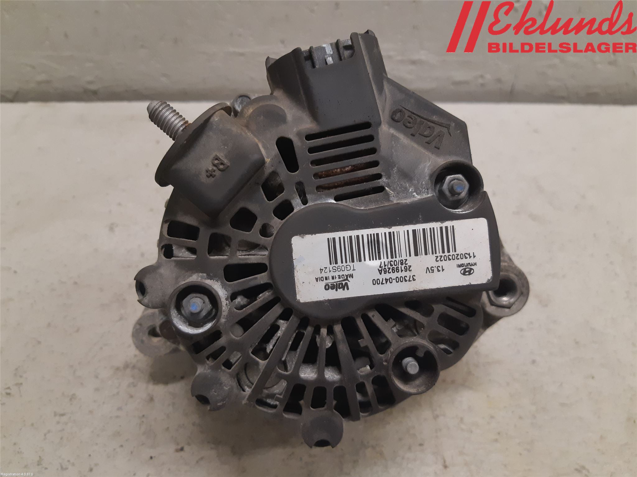 Hyundai i10 BA 17-20 Generator