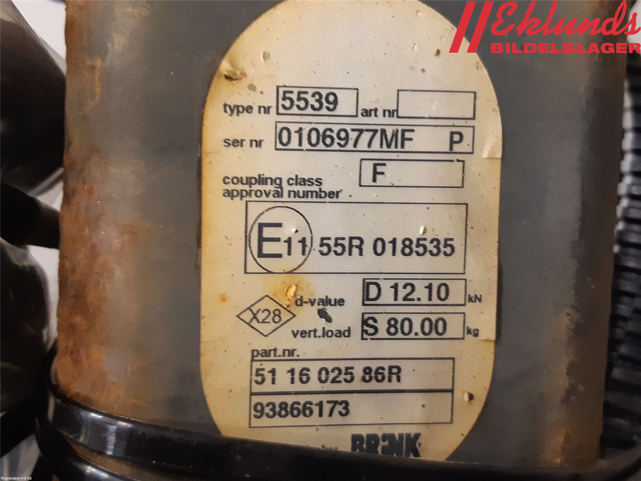 Opel VIVARO 15-19 Dragkrok