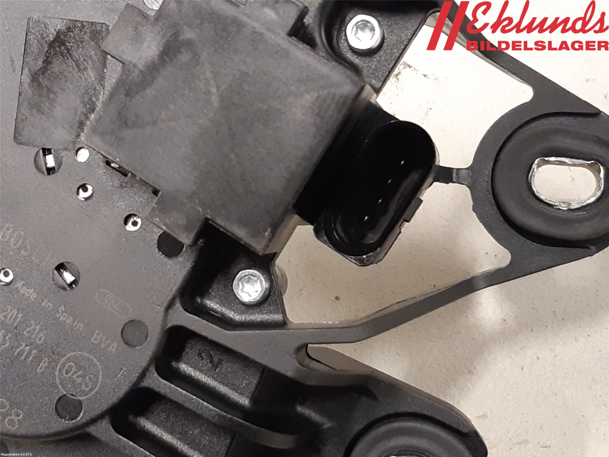 Volkswagen VW POLO 10-17 Torkarmotor Baklucka