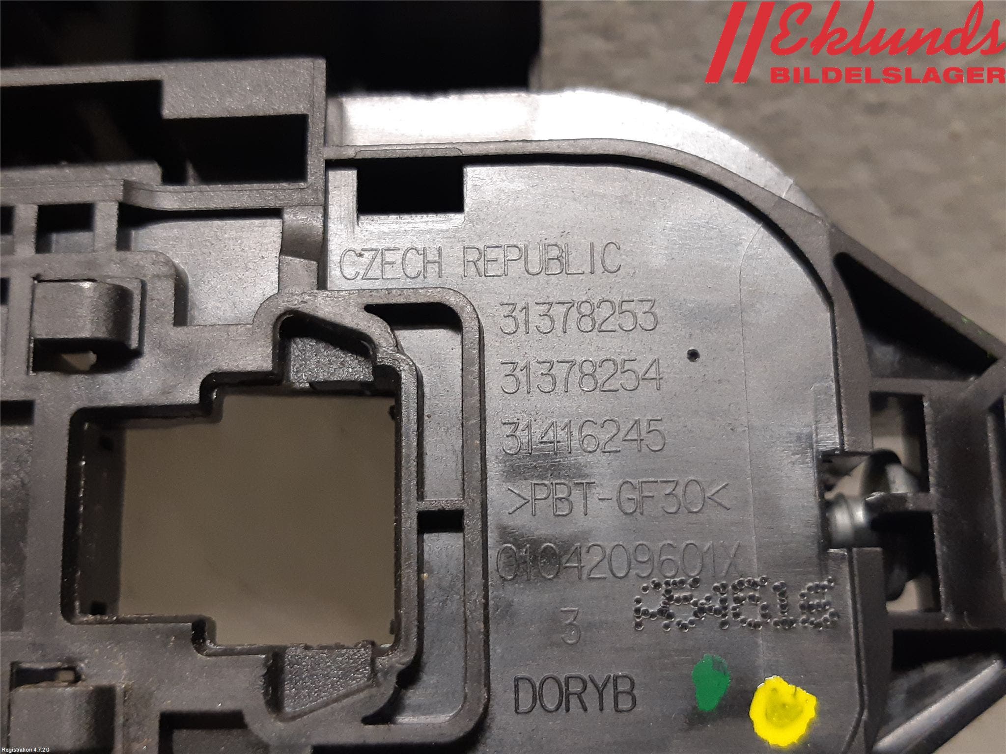 Volvo XC90/RECHARGE 16- Dörrhandtag Yttre Hö