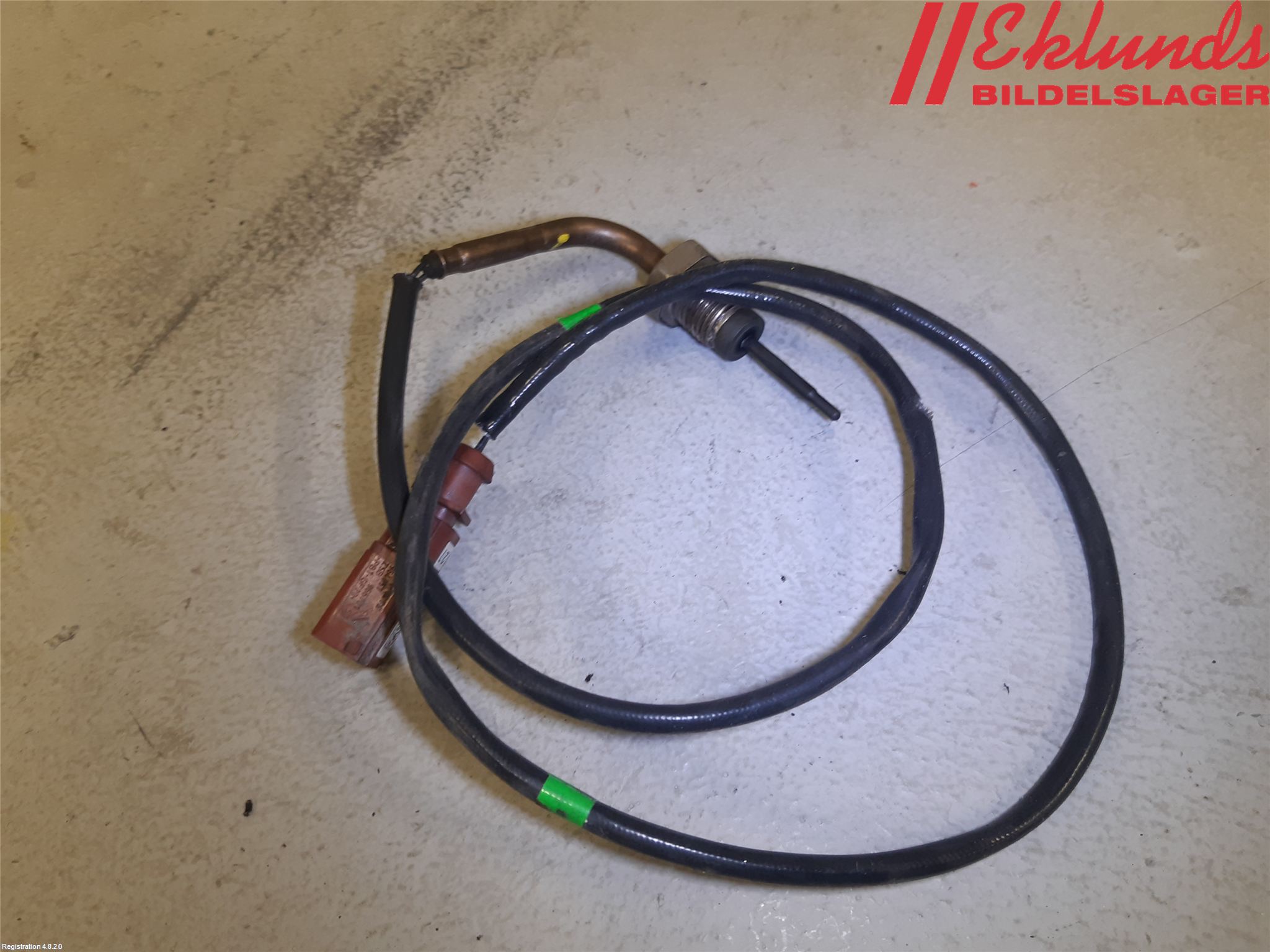 Volkswagen VW PASSAT 15-19 Givare Temp-Tryck Avgas