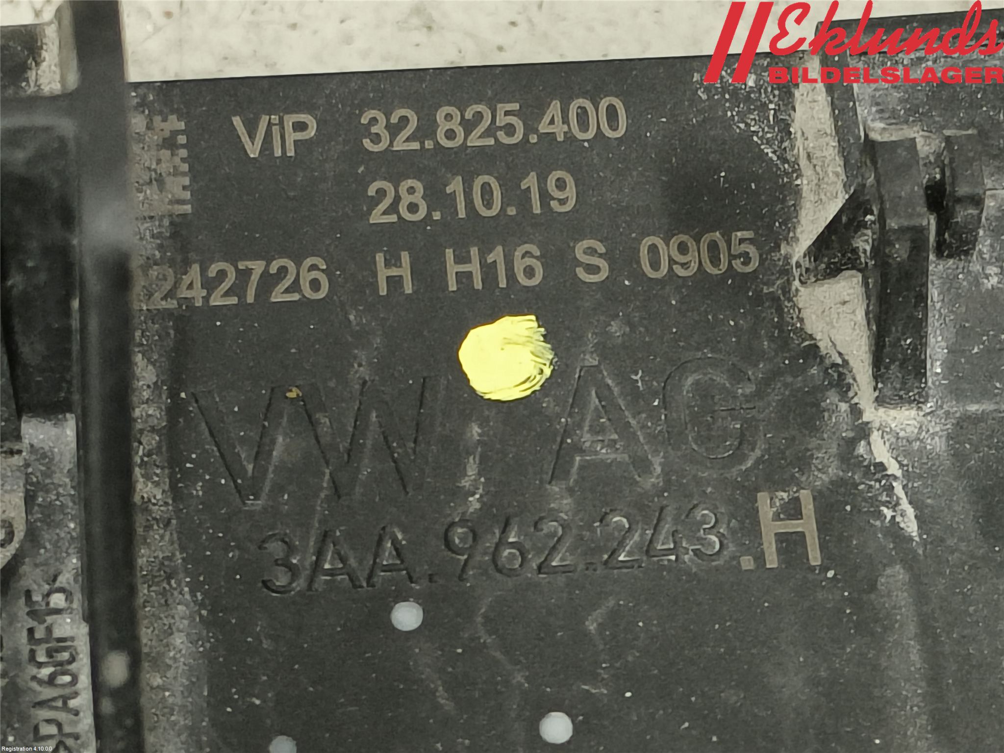 Audi A4/S4 B9 20- Styrenhet Baklucka