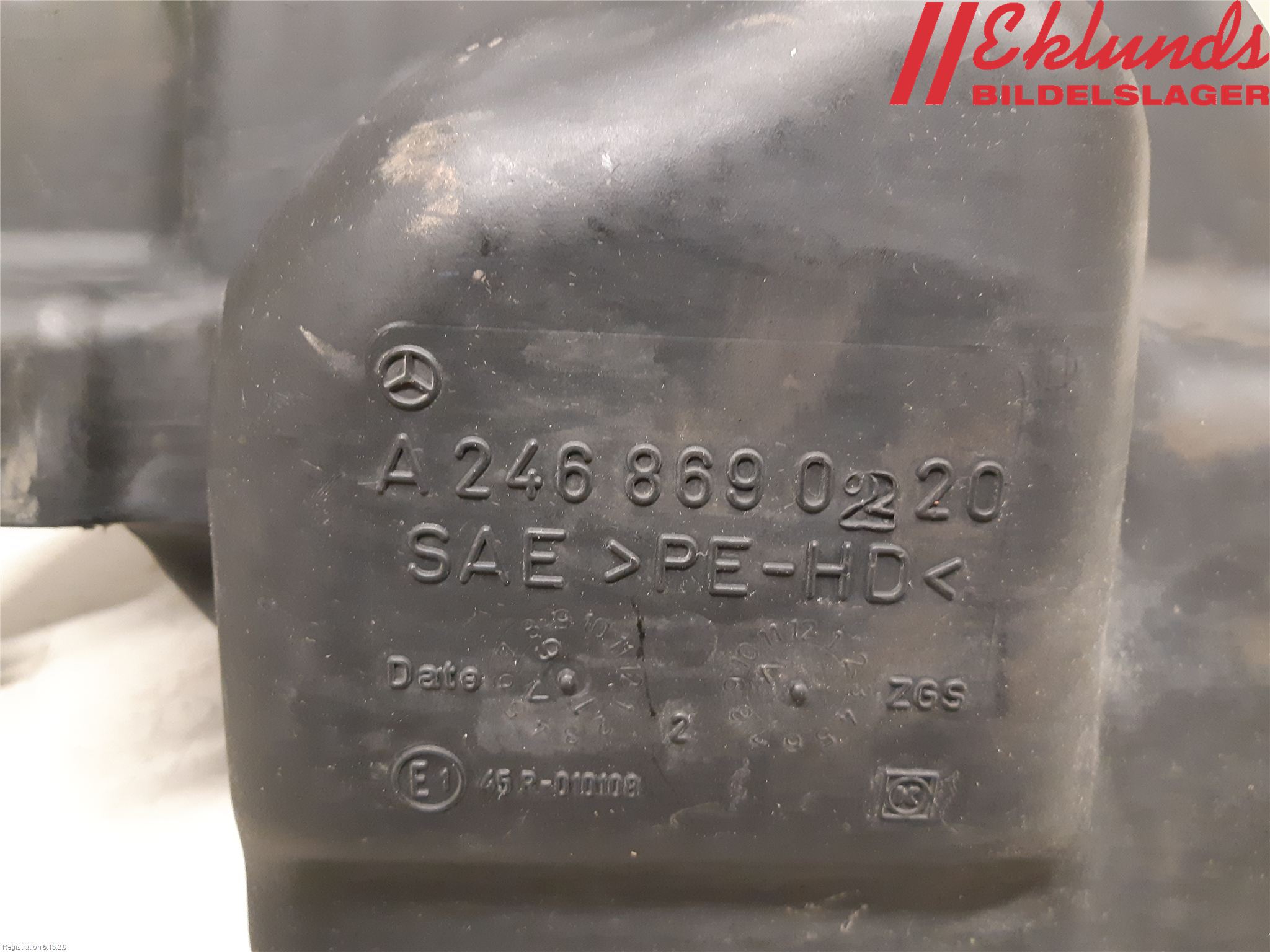 Mercedes-Benz MB CLA-KLASS (C117/X117) 13-19 Spolartank Vindruta