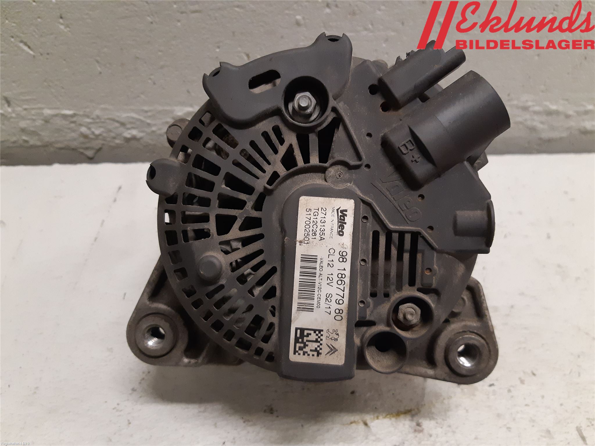 Citroen COTROEN C3 17-24 Generator