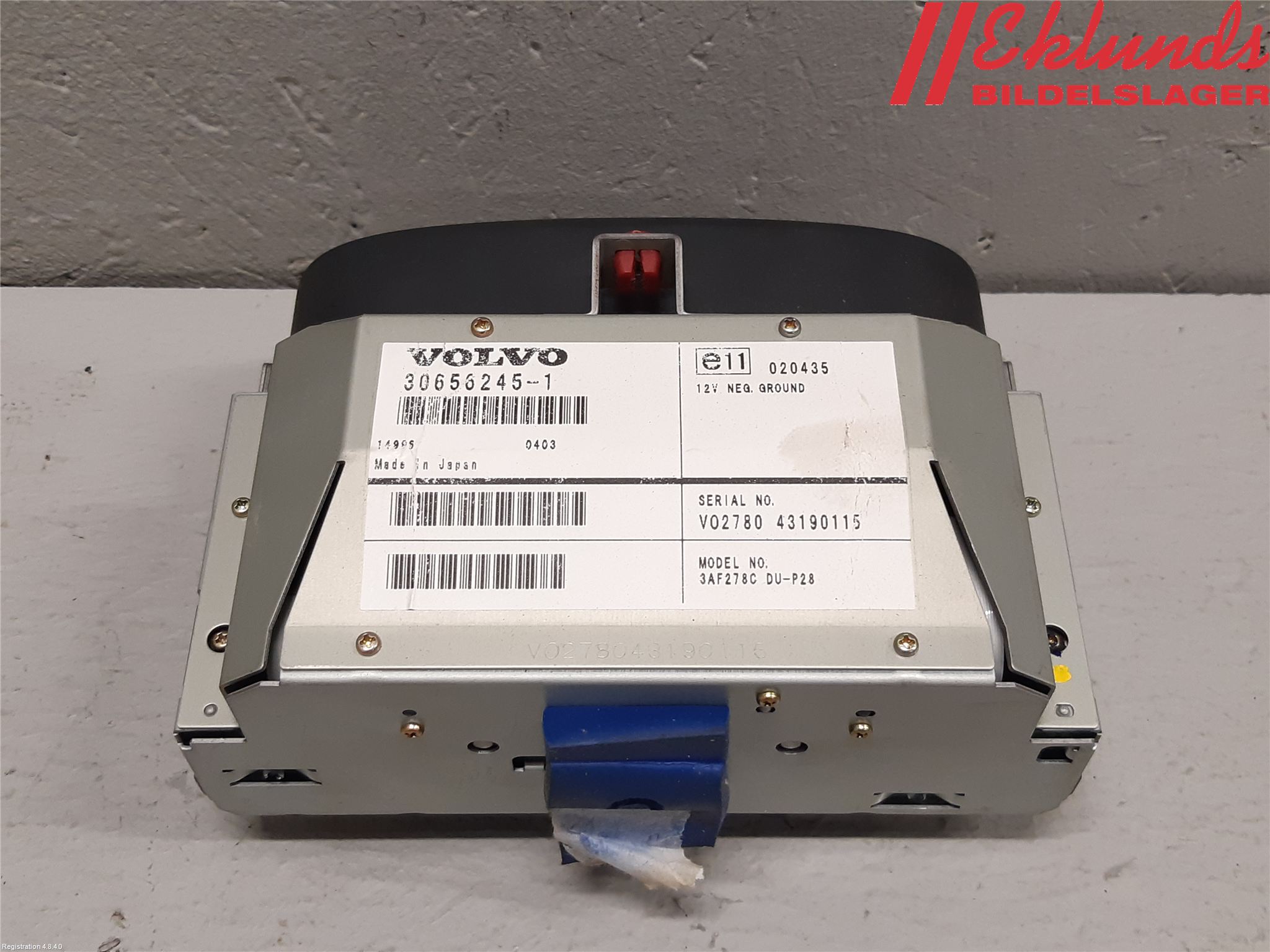 Volvo XC70 05-07 Gps Navigator