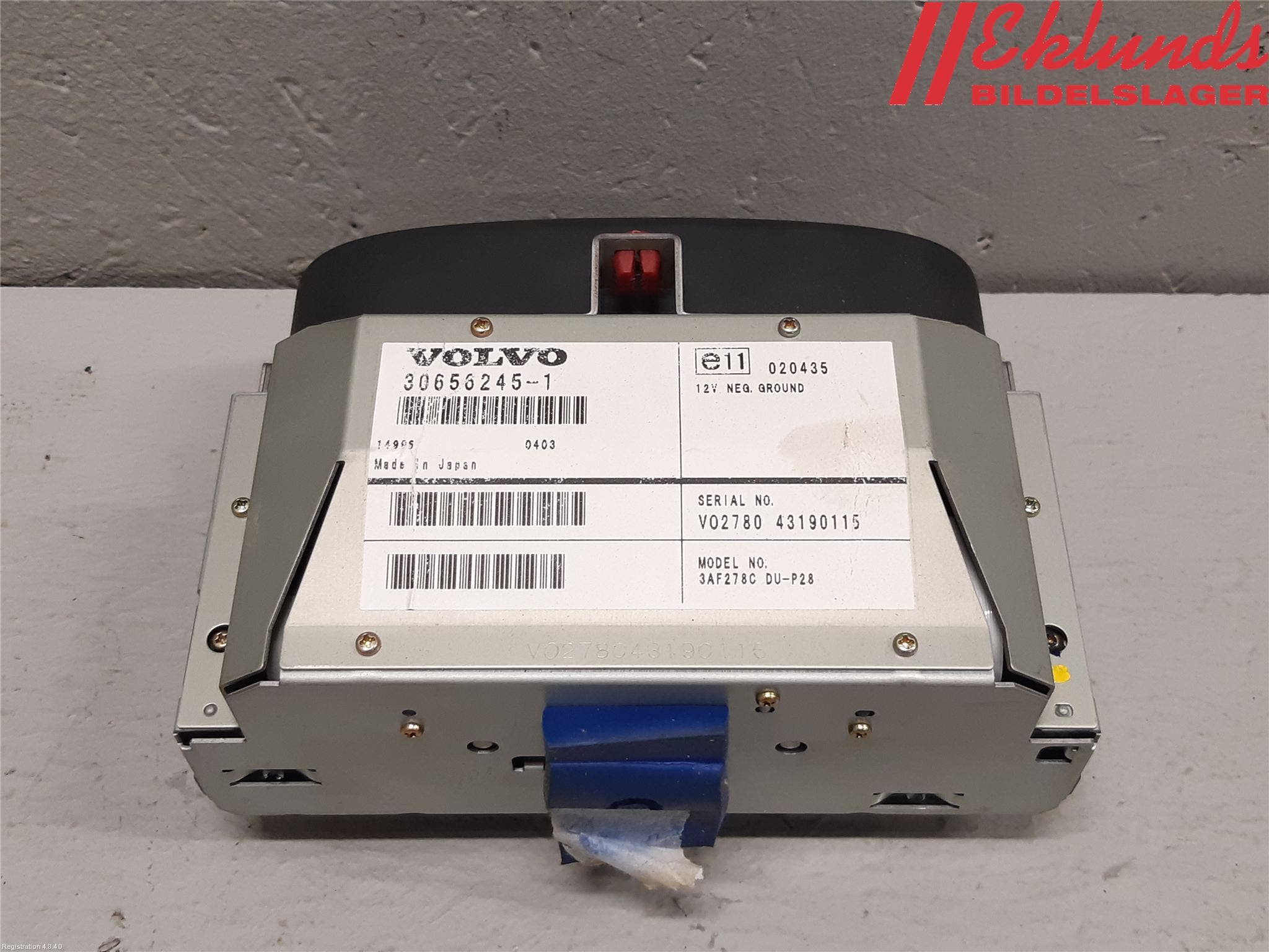 Volvo XC70 05-07 Gps Navigator