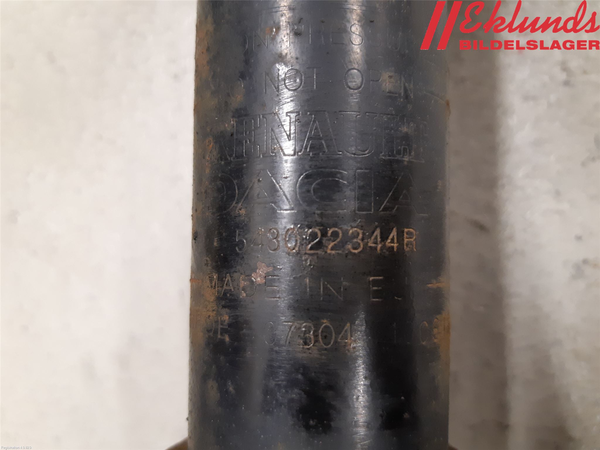 Dacia SANDERO 09-13 Fjäderben Fram Höger