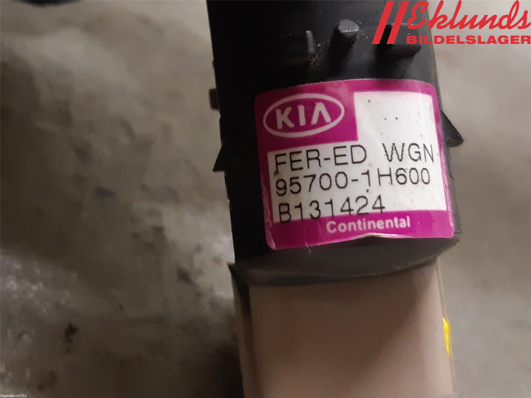 Kia CEED 06-12 Parkeringshjälp Backsensor