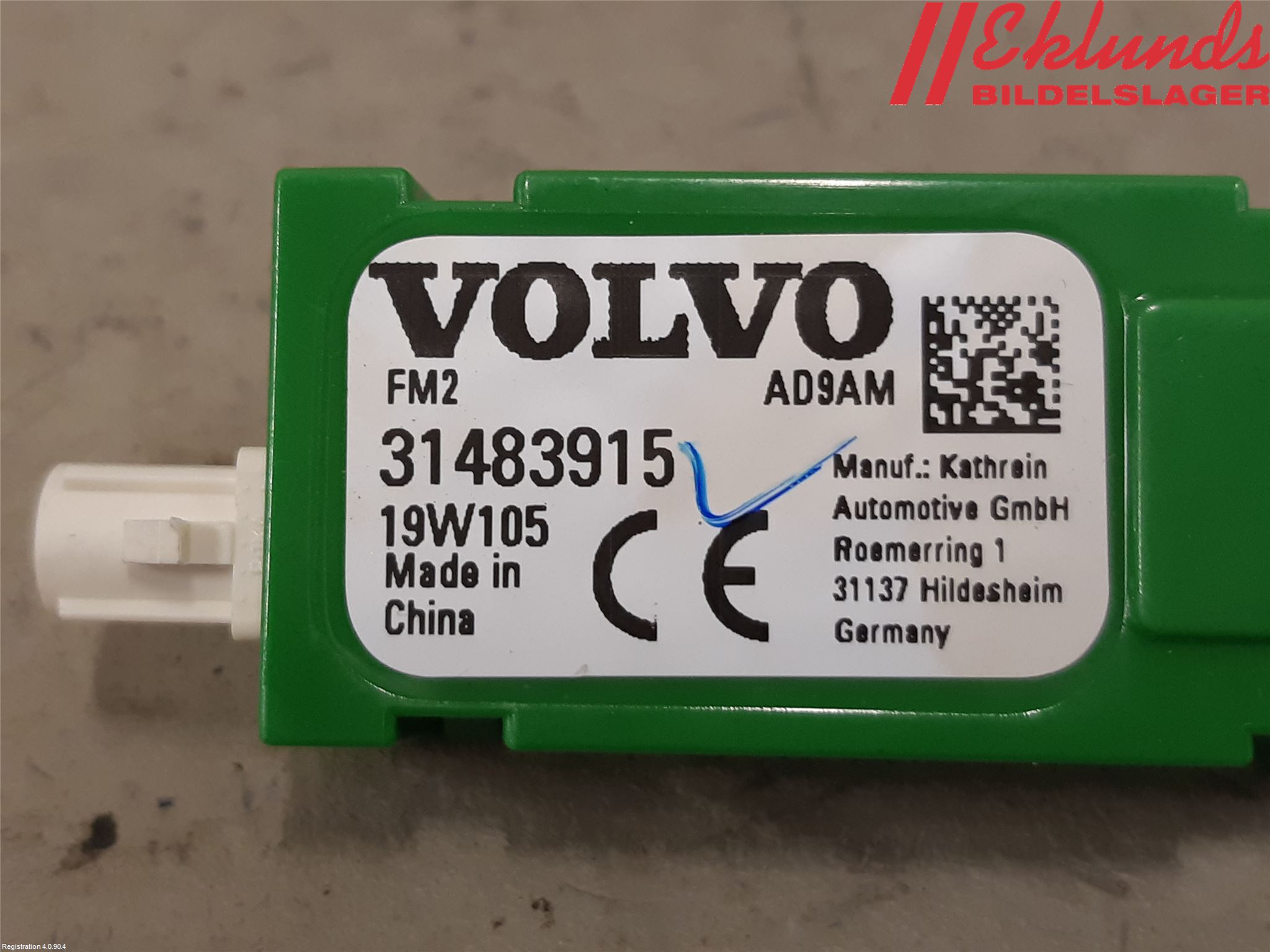 Volvo XC60 18- Antennförstärkare