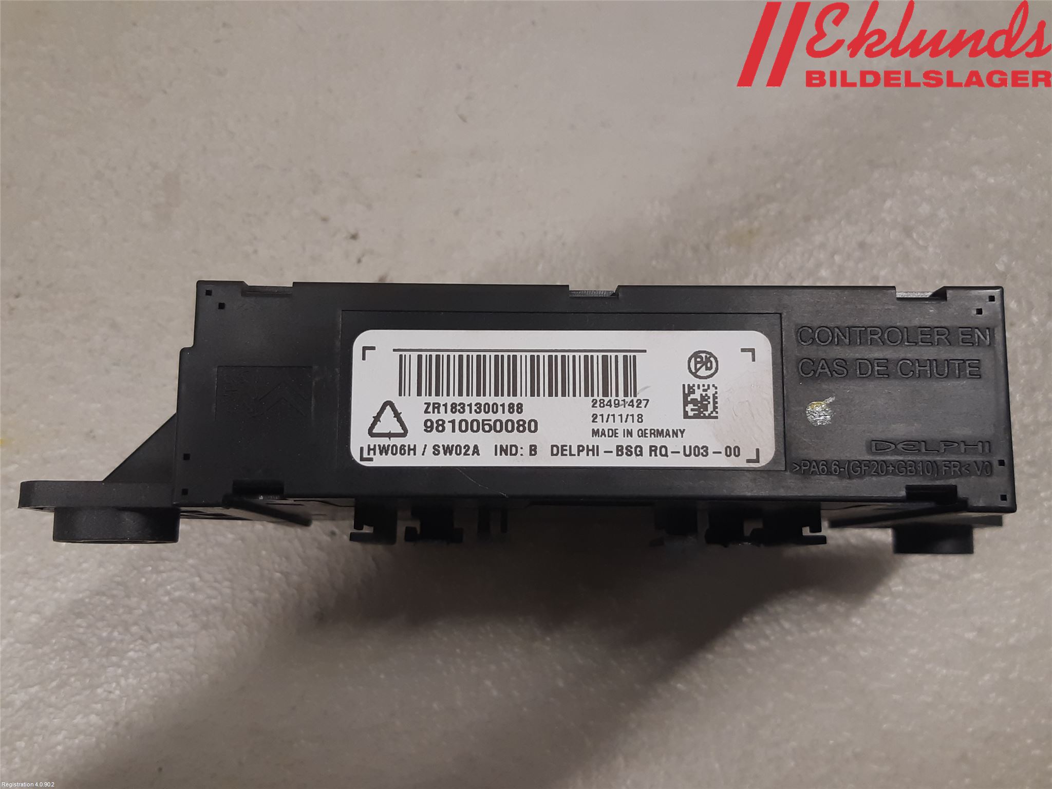 Citroen C5 AIRCROSS 19- Styrenhet Dragkrok