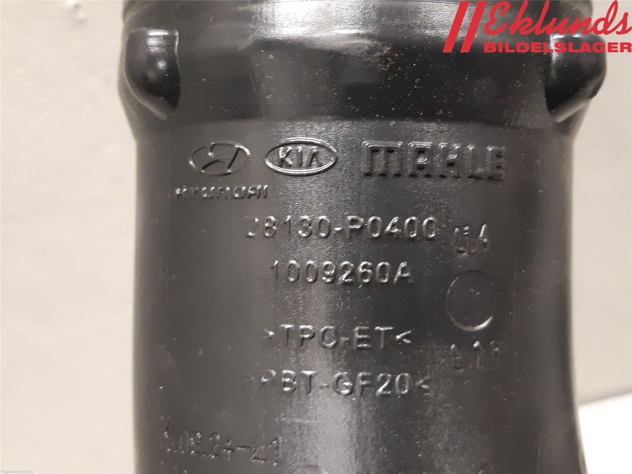 Hyundai TUCSON 05- Laddluft-Intercoolerrör