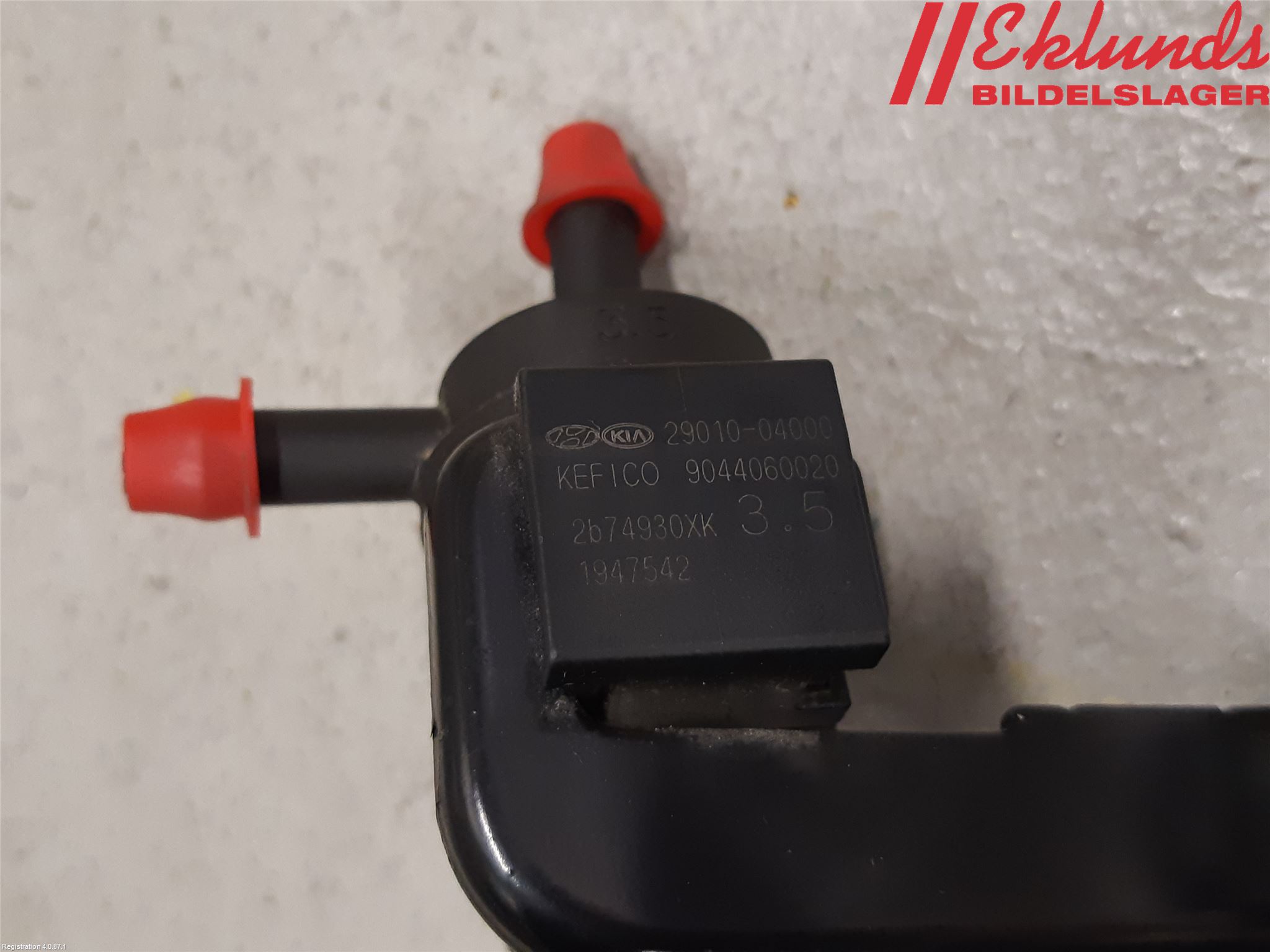 Kia STONIC 18->> Kolkanister Ventil