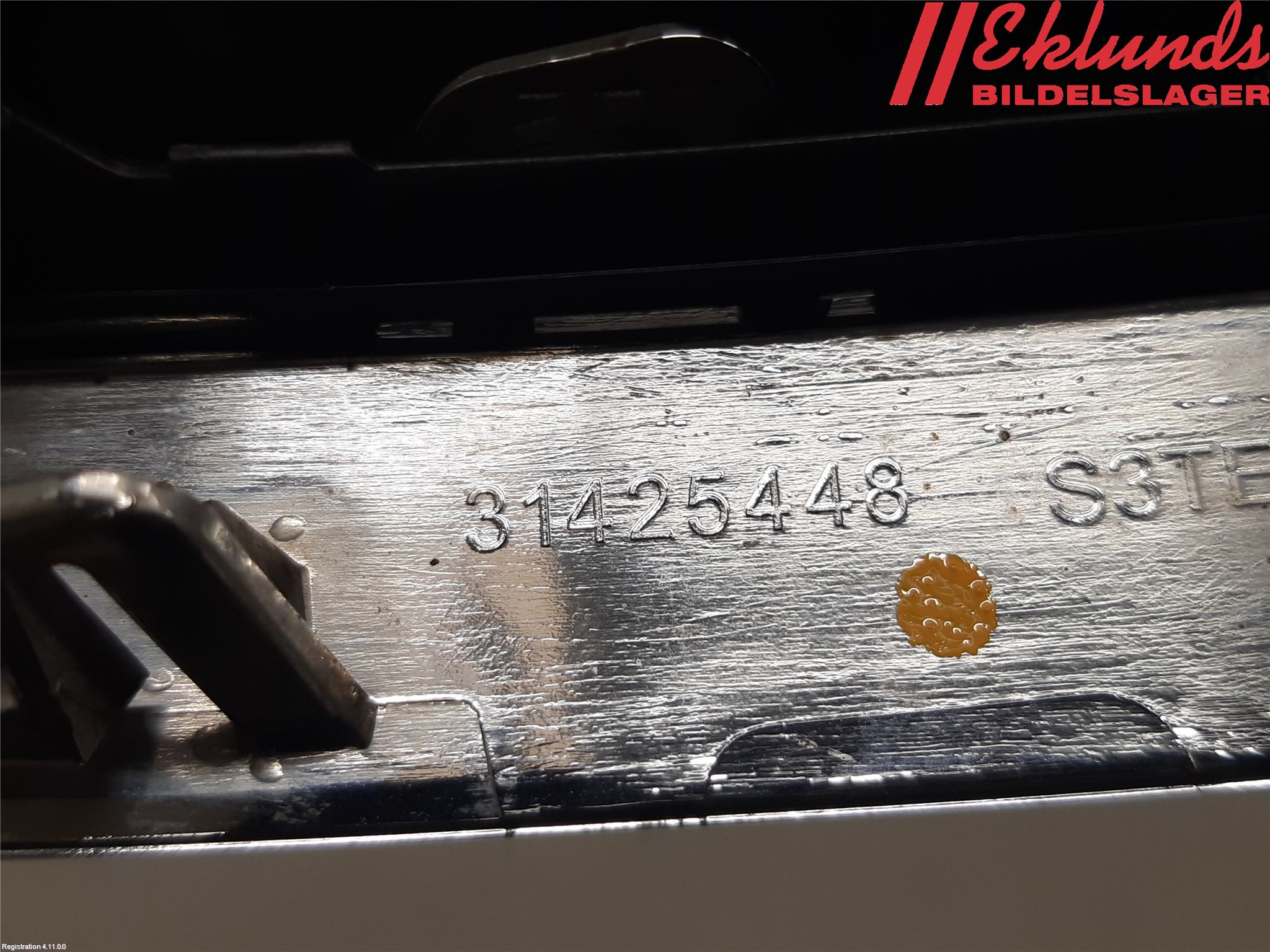 Volvo S90 17->> Stöt Utfyllnad-List-Grill