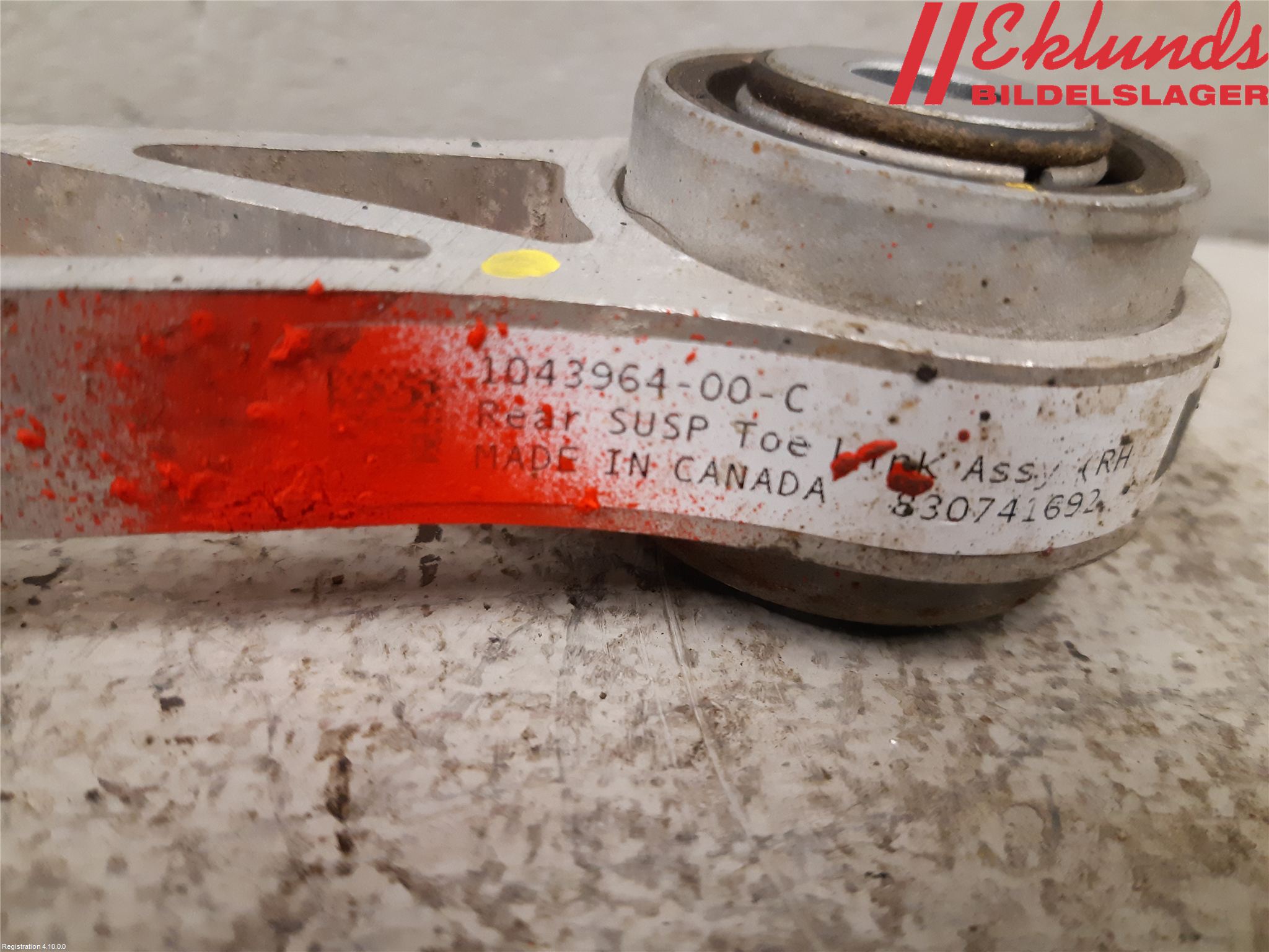 Tesla MODEL S 13- Bärarm Bak Vänster