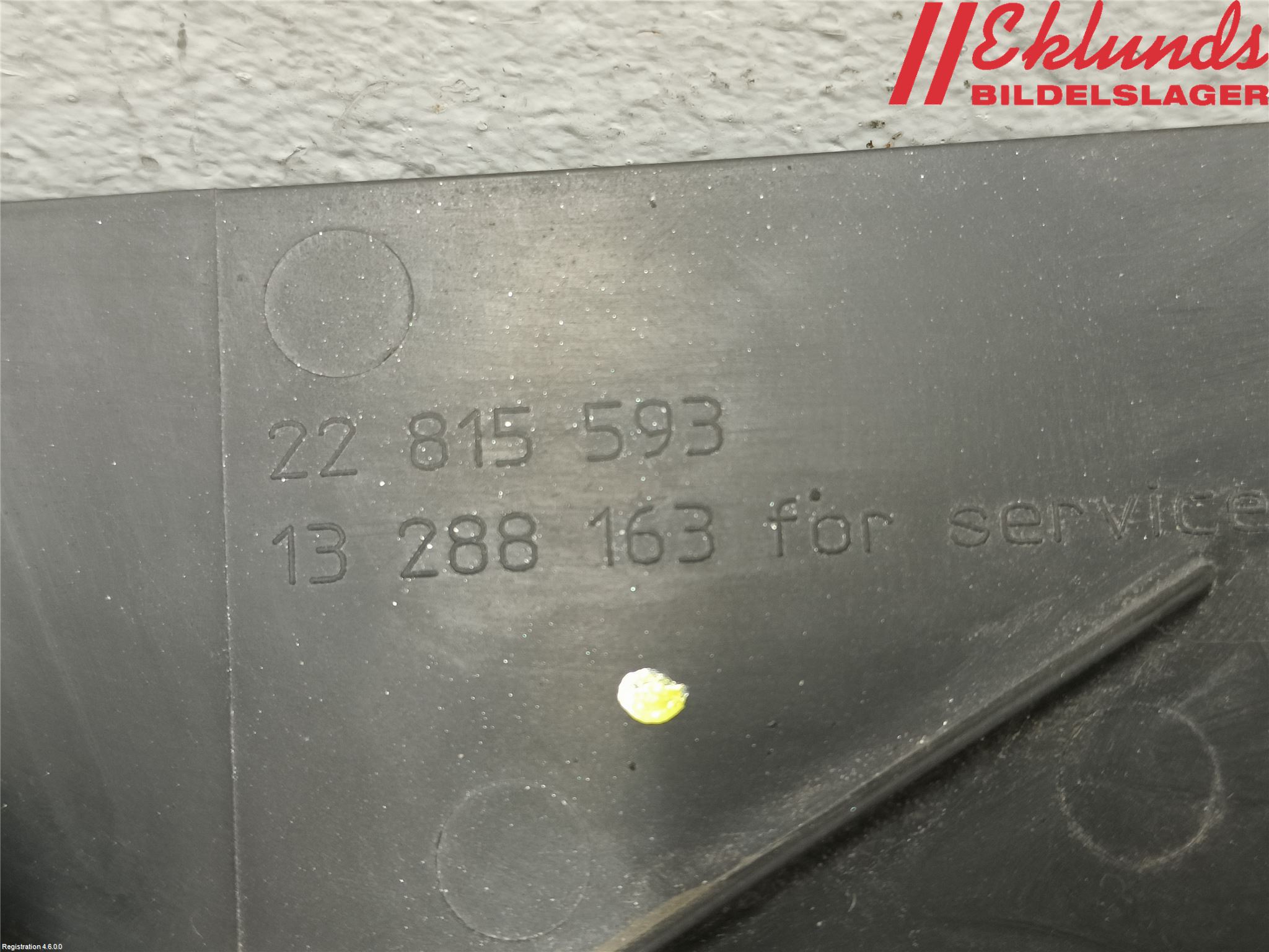 Opel INSIGNIA 09-16 Deflektor Plåt-Plast Kylning