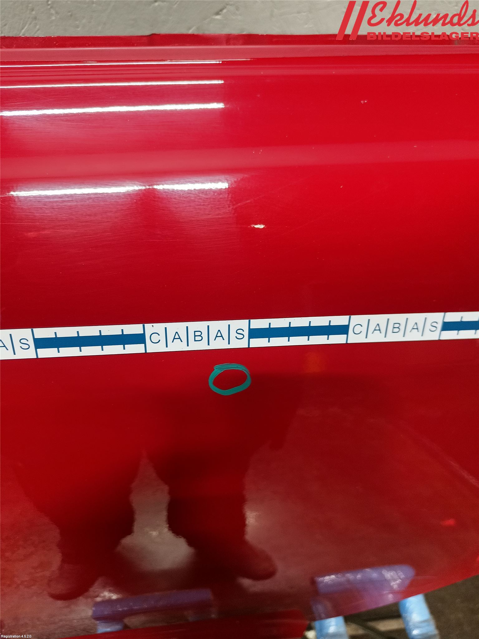 Toyota AVENSIS 07-08 Dörr Bak Vänster