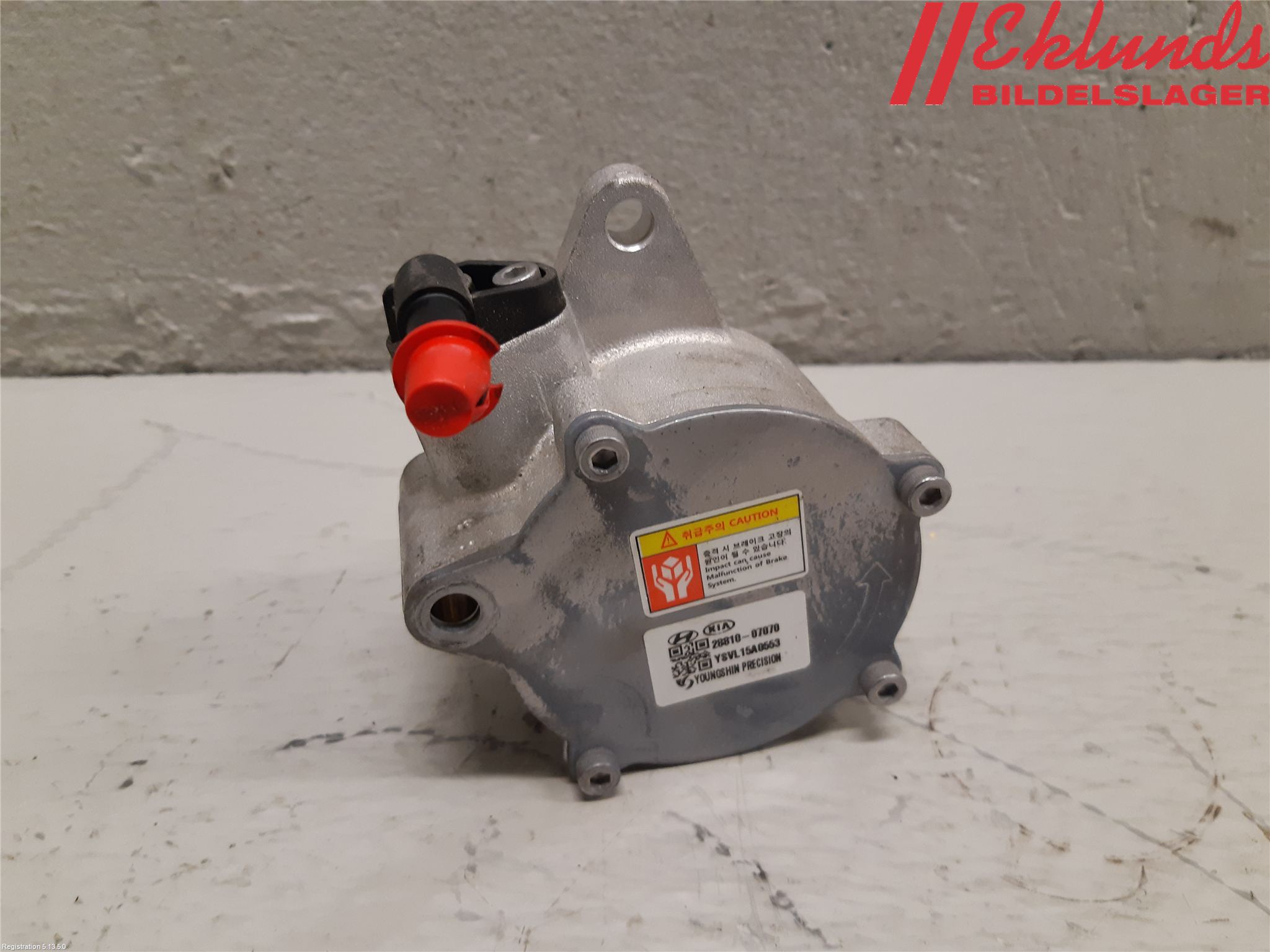 Kia RIO 17- Vakuumpump