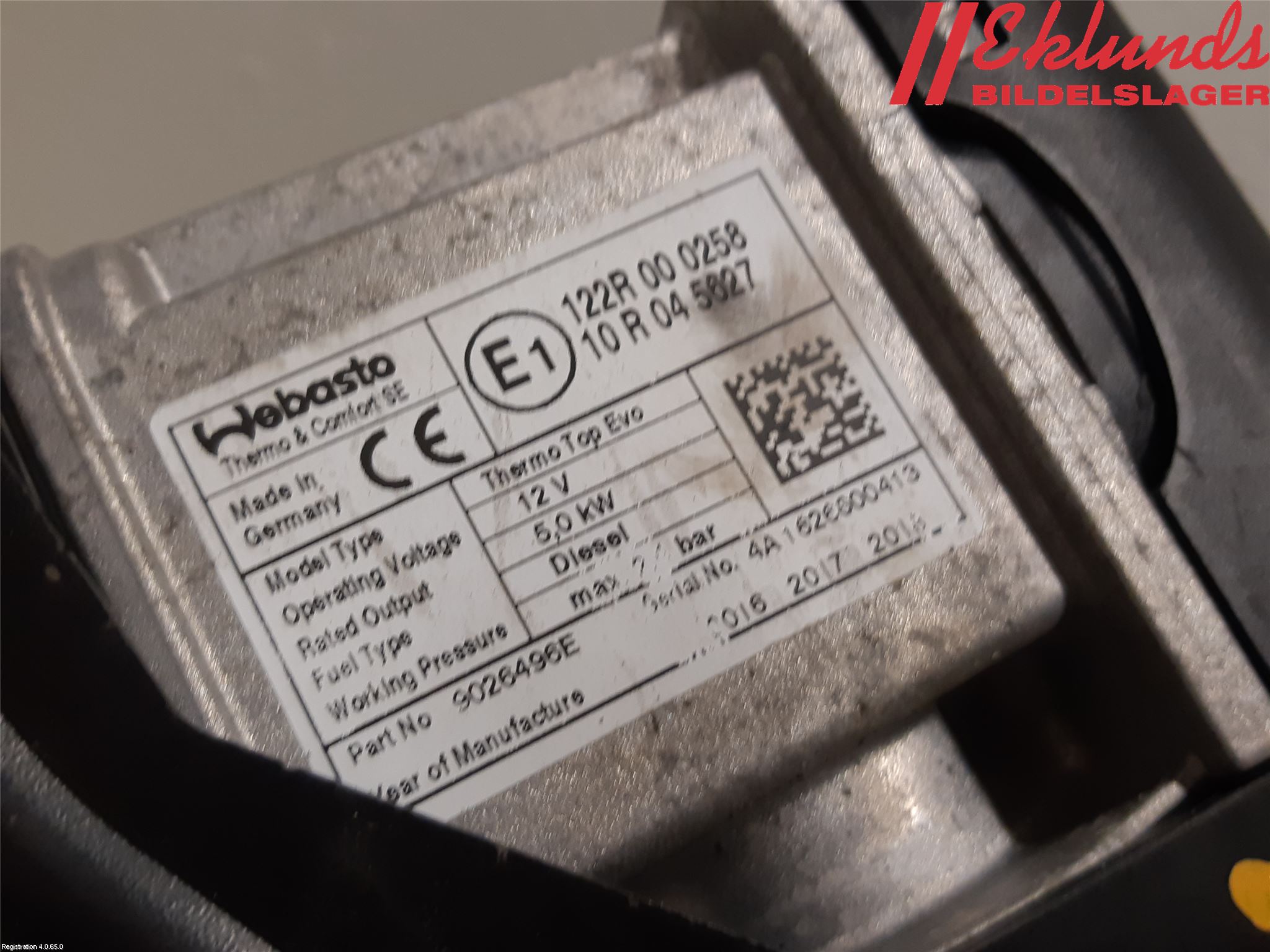 Volvo S90 17->> Dieselvärmare