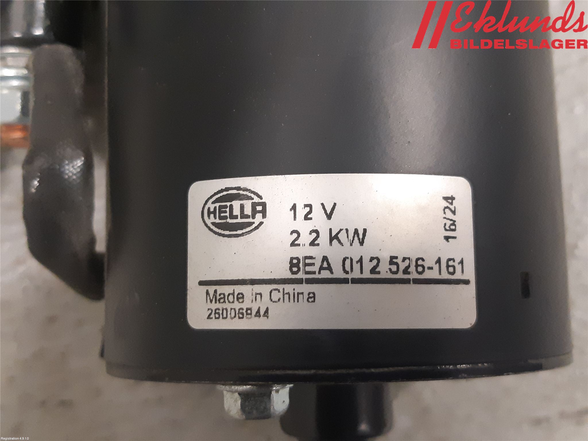 Volvo V70 08-13 Startmotor Diesel