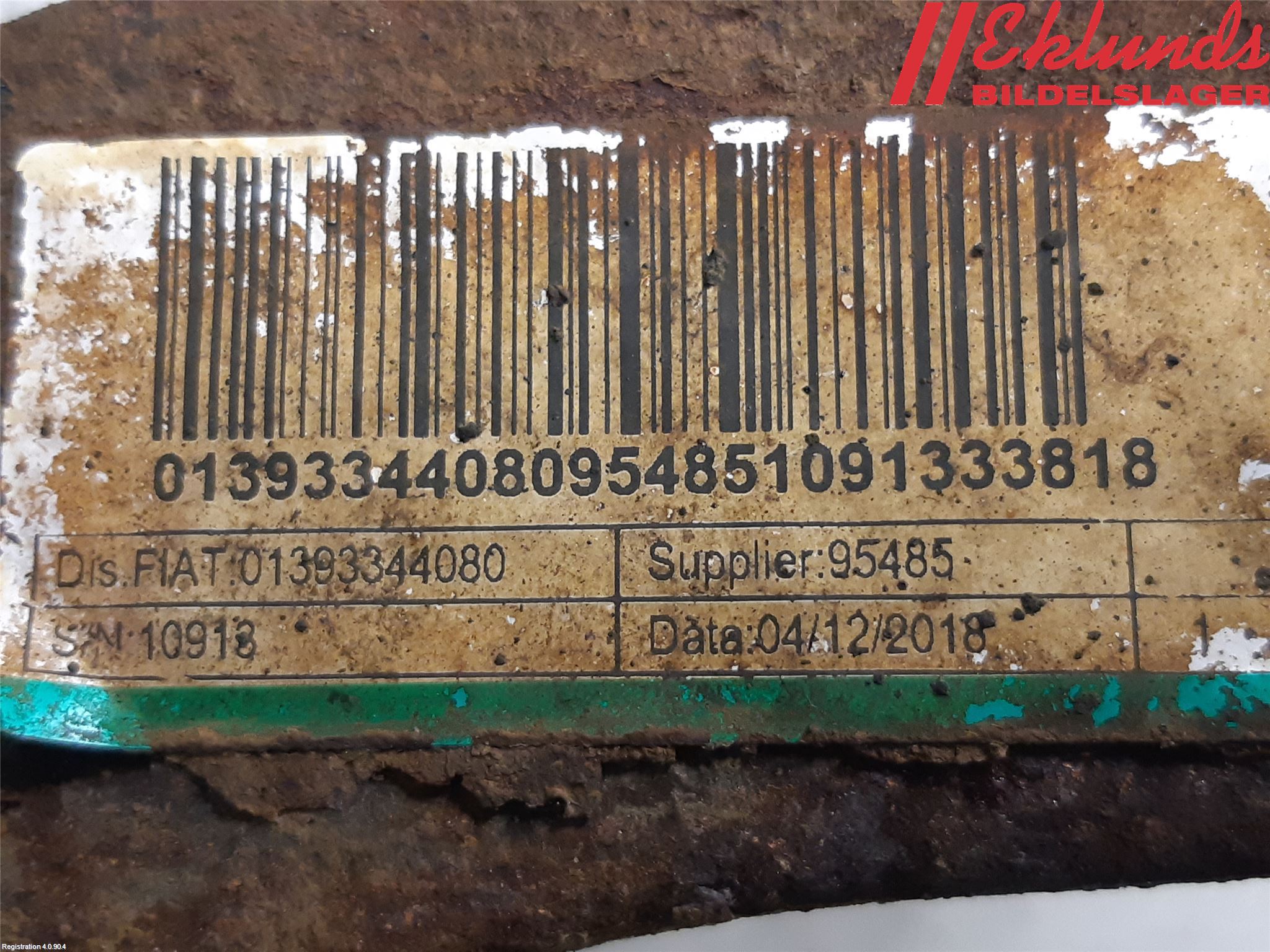 Peugeot BOXER/E-BOXER 15- Styrspindel Lagerhus Vä