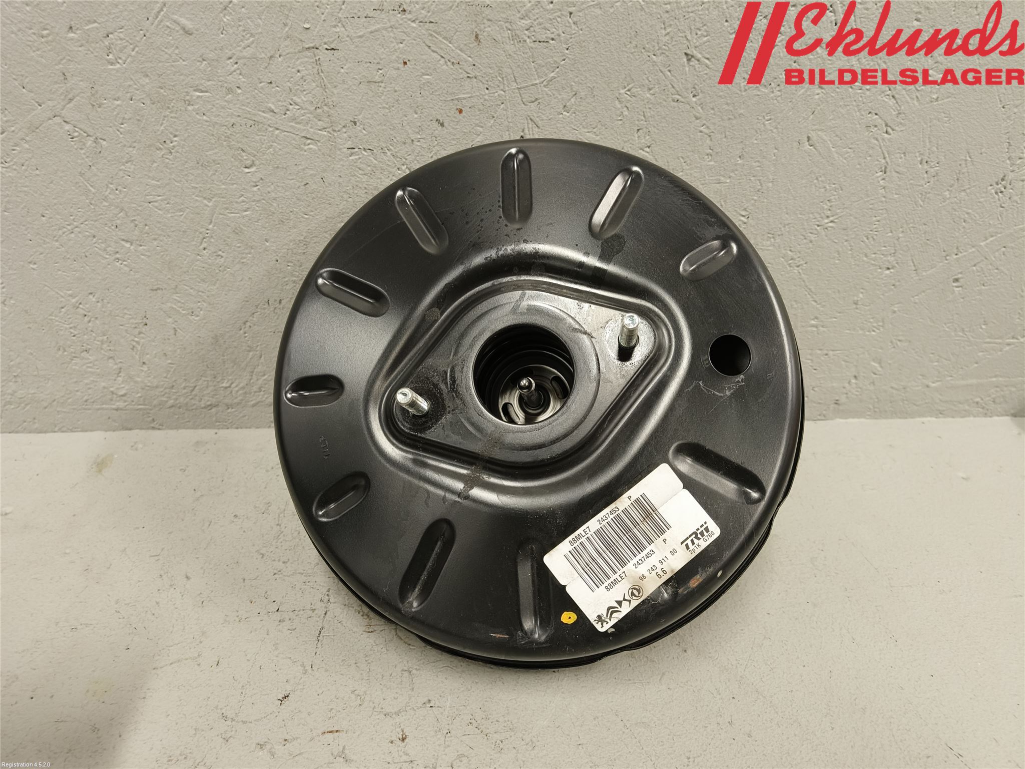 Peugeot 2008/E-2008 20- Bromsservo