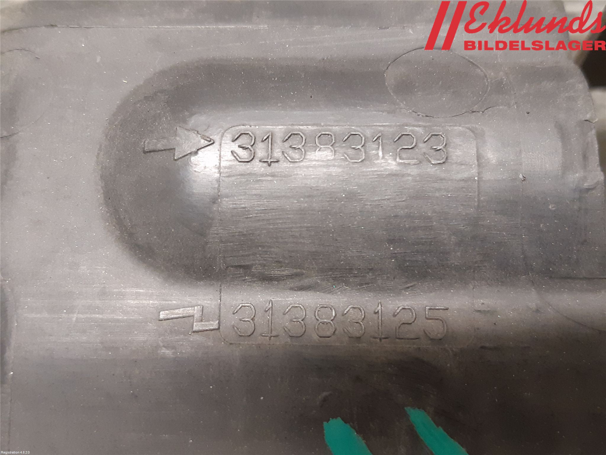 Volvo V60 14-18 Deflektor Plåt-Plast Kylning