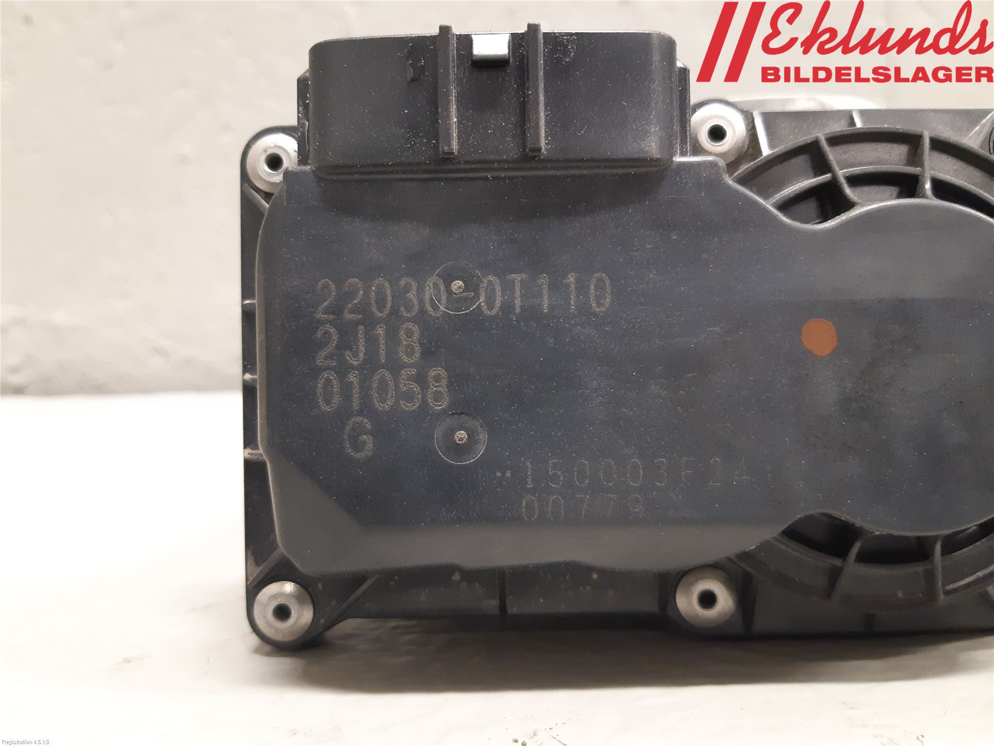 Toyota COROLLA 19- Injspjällhus