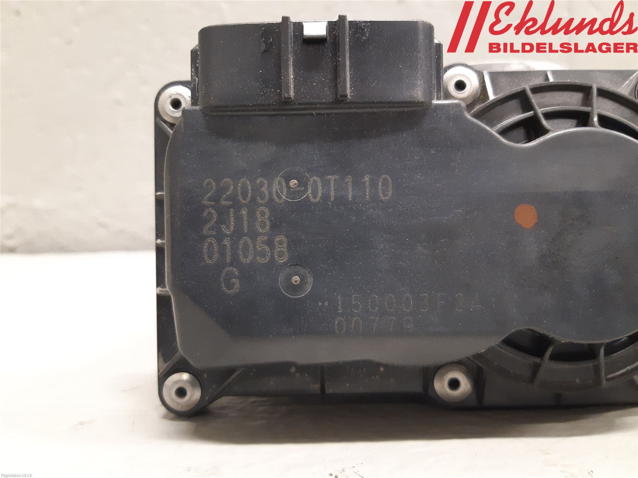 Toyota COROLLA 19- Injspjällhus