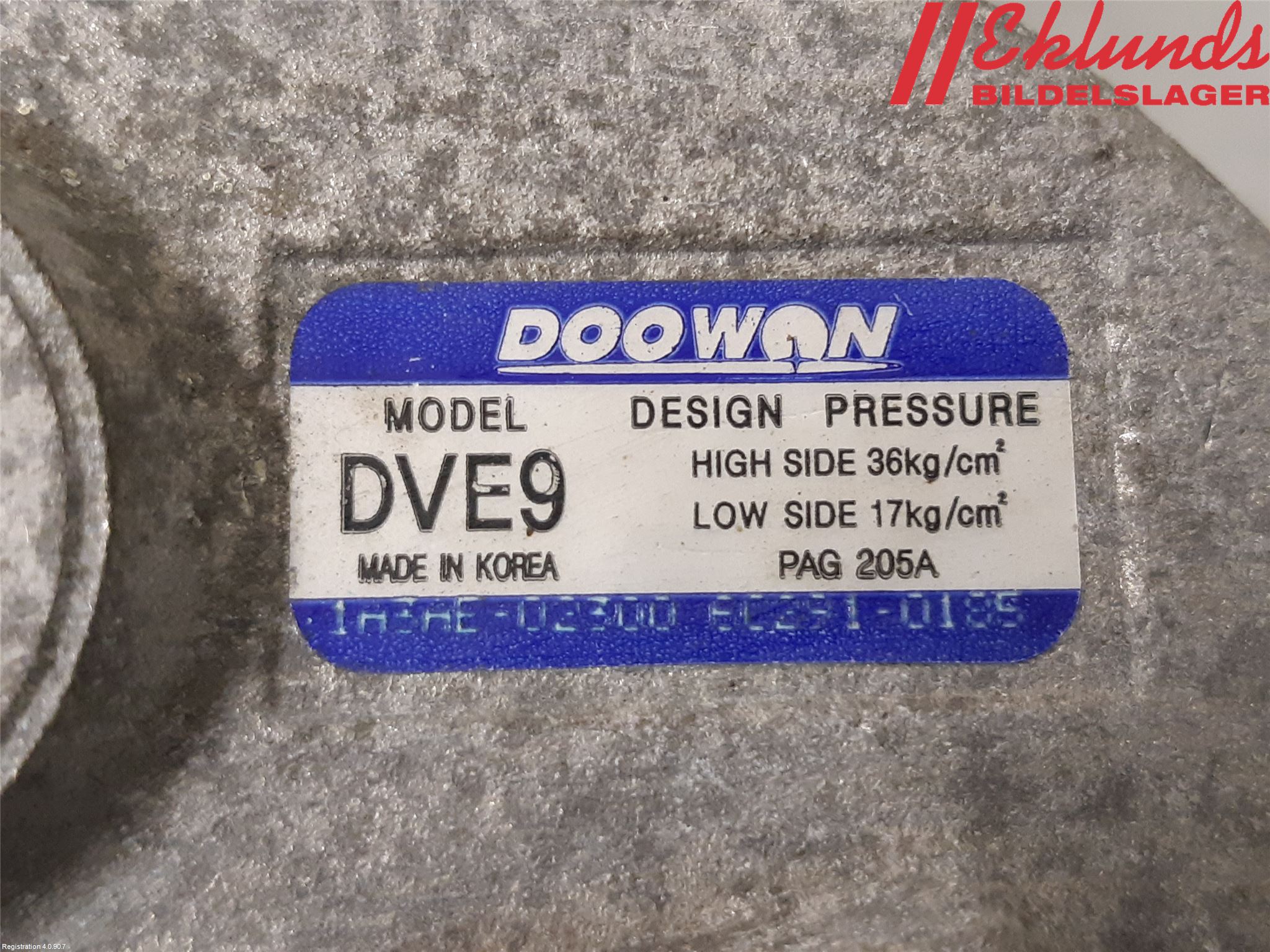 Kia RIO 12-16 Ac Kompressor