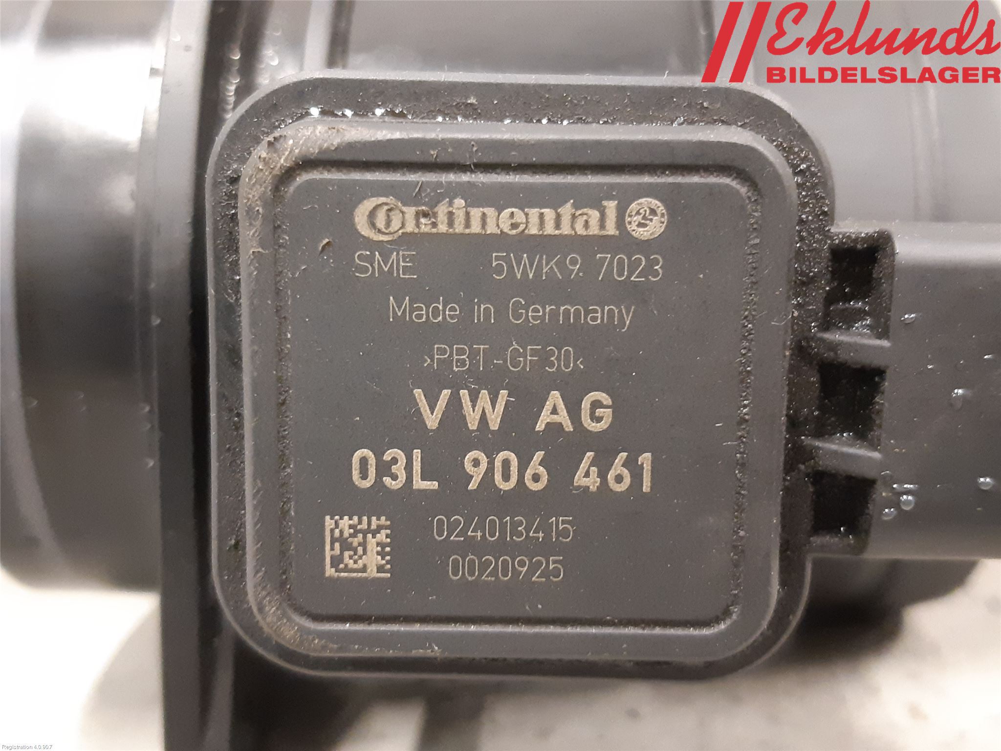 Volkswagen VW CADDY 11-15 Injluftmassamätare