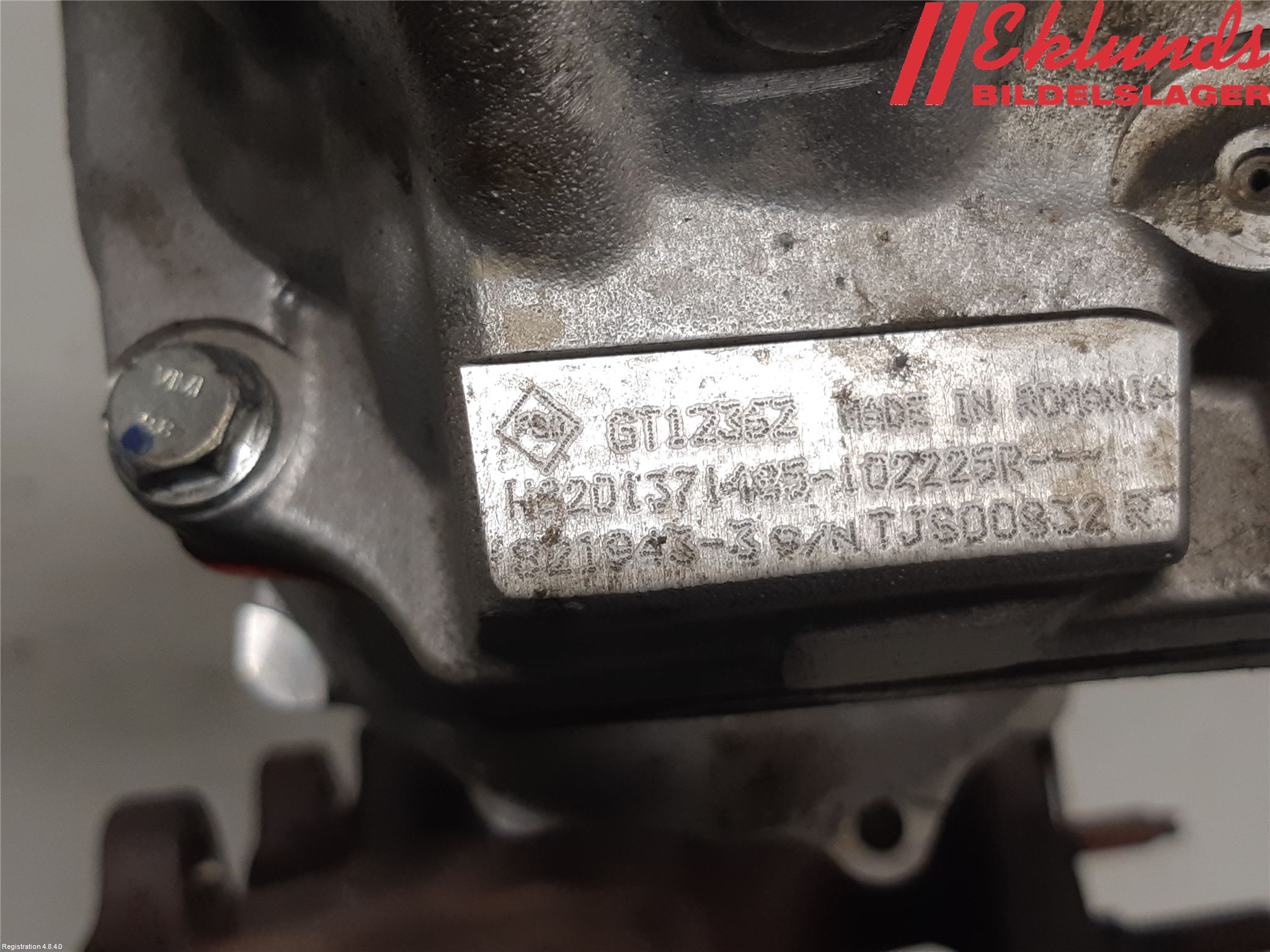 Fiat TALENTO 16- Turboaggregat