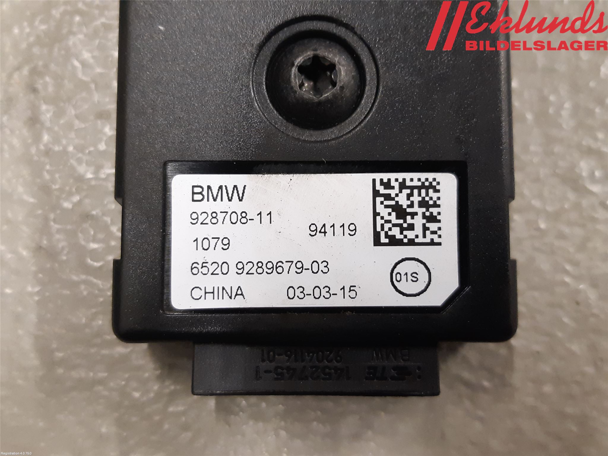 BMW X6 F16 14-19 Styrenhet Övrigt
