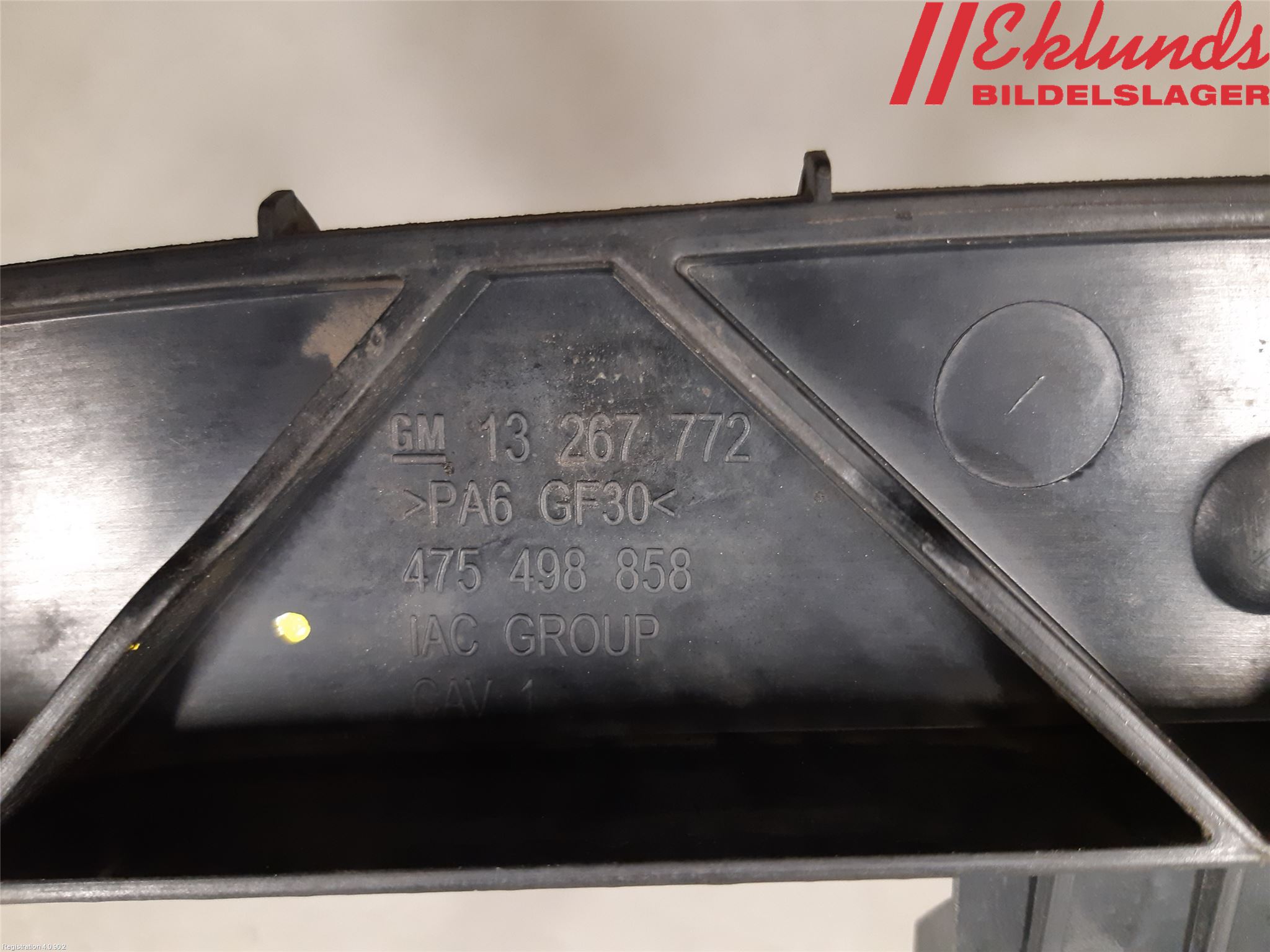 Opel MERIVA B 10-17 Stötfångar Deformelement Fram