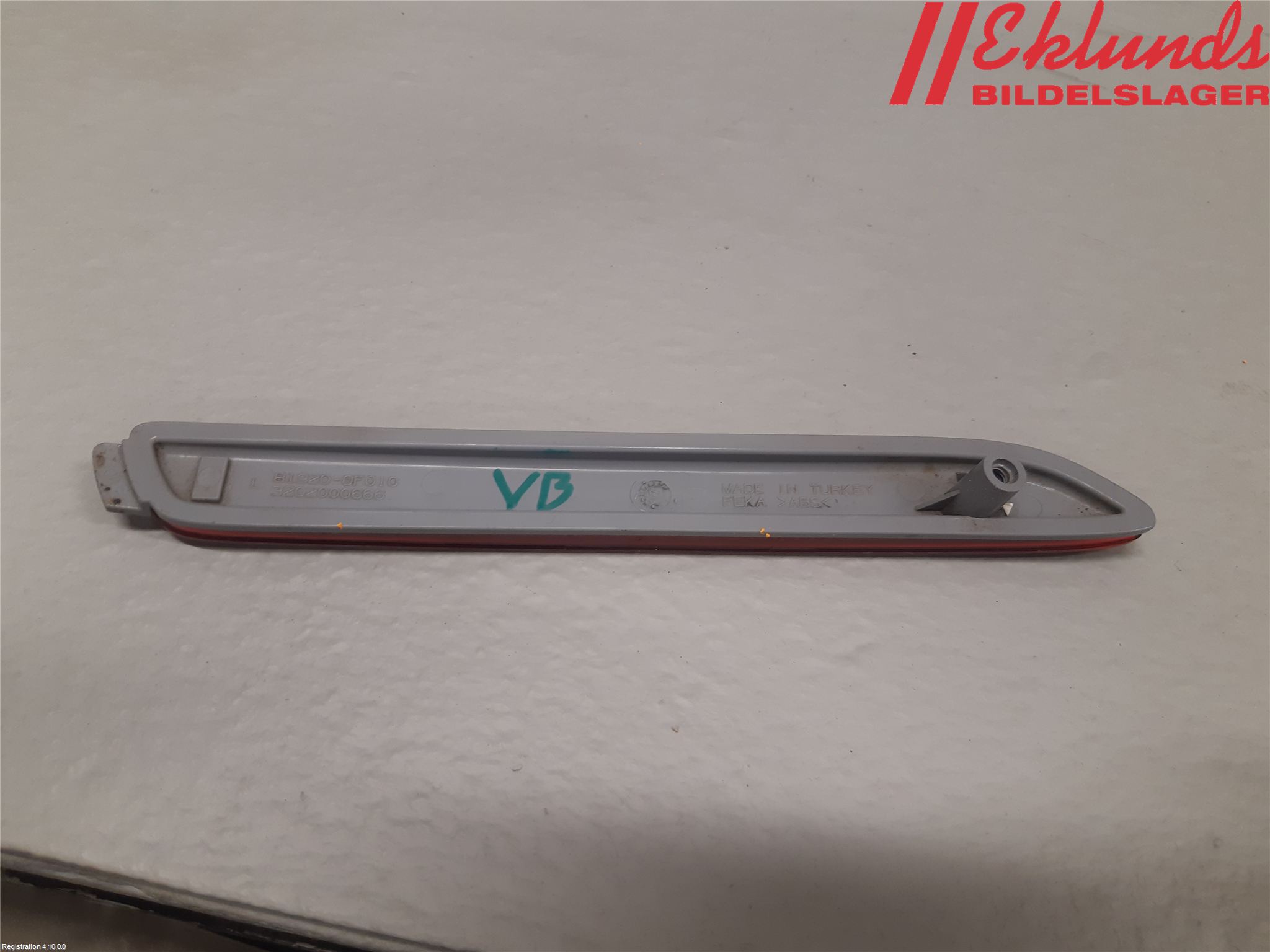 Toyota AYGO 15-21 Dimljus/Reflex Bak