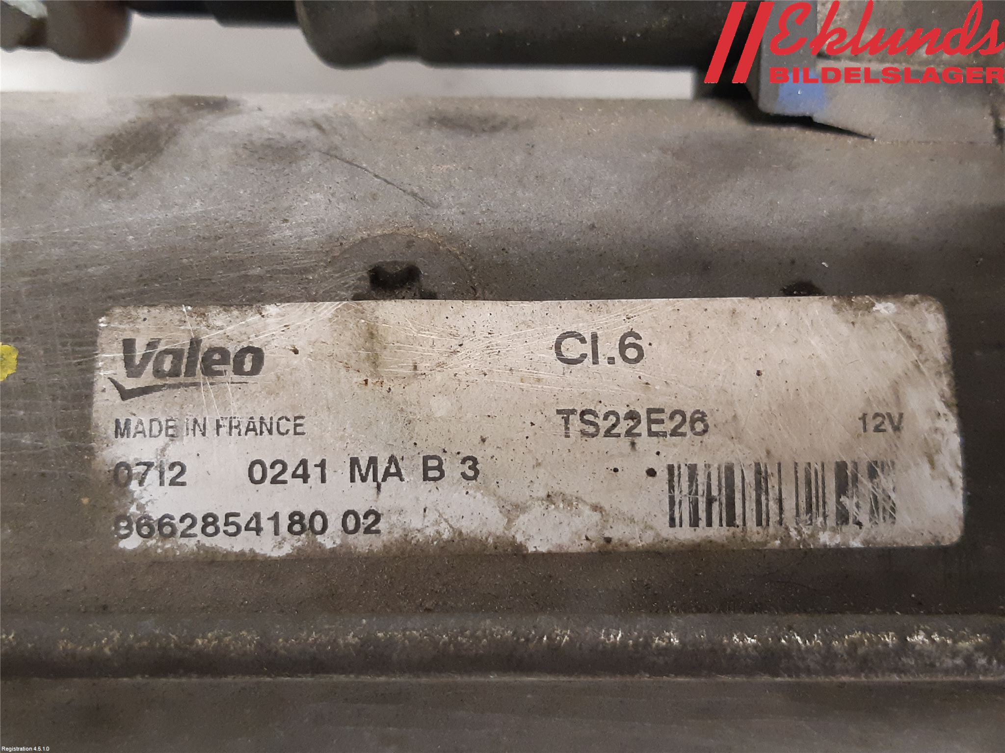 Peugeot PARTNER 08-15 Startmotor Diesel