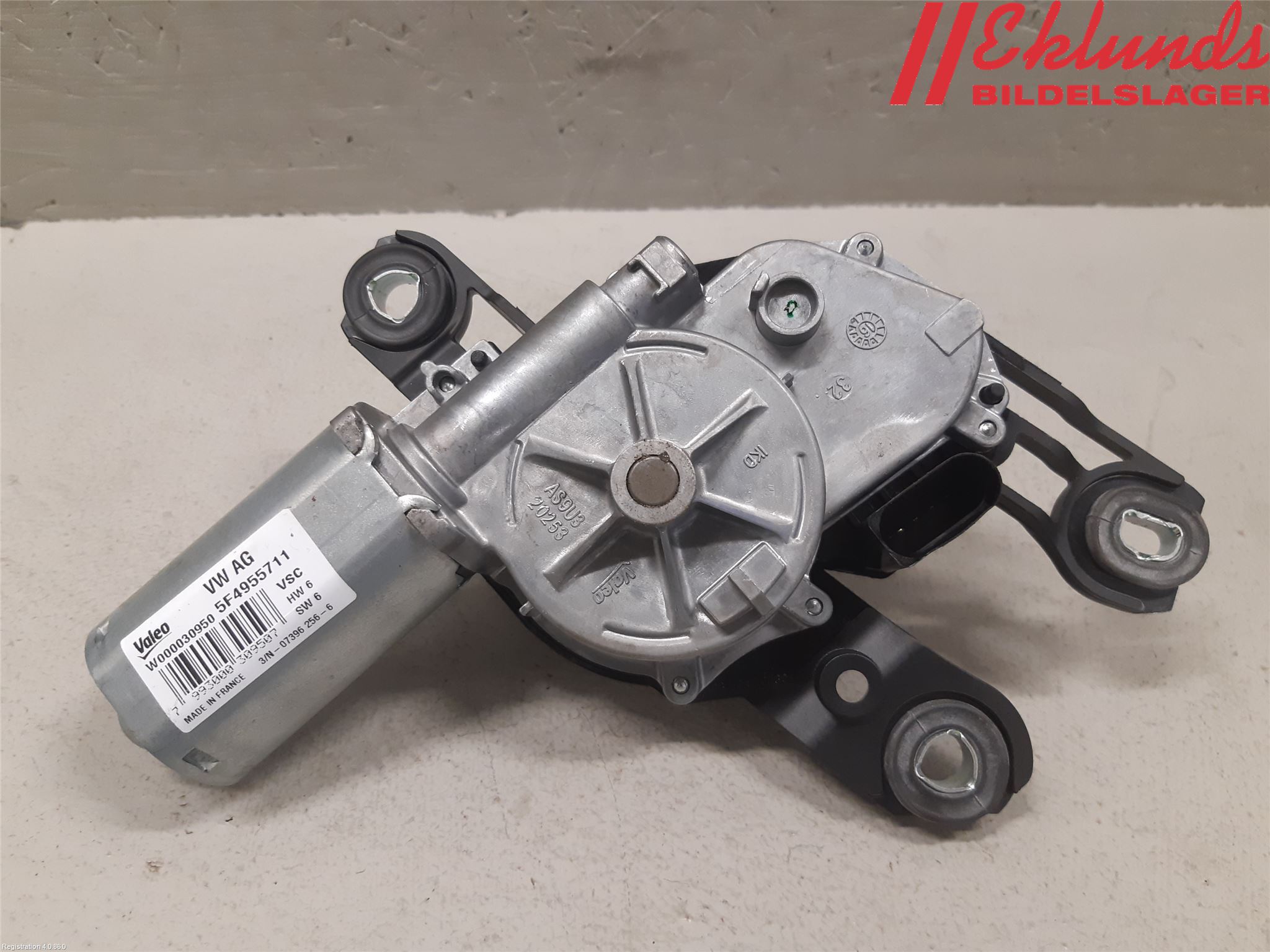 Skoda SUPERB 16-24 Torkarmotor Baklucka