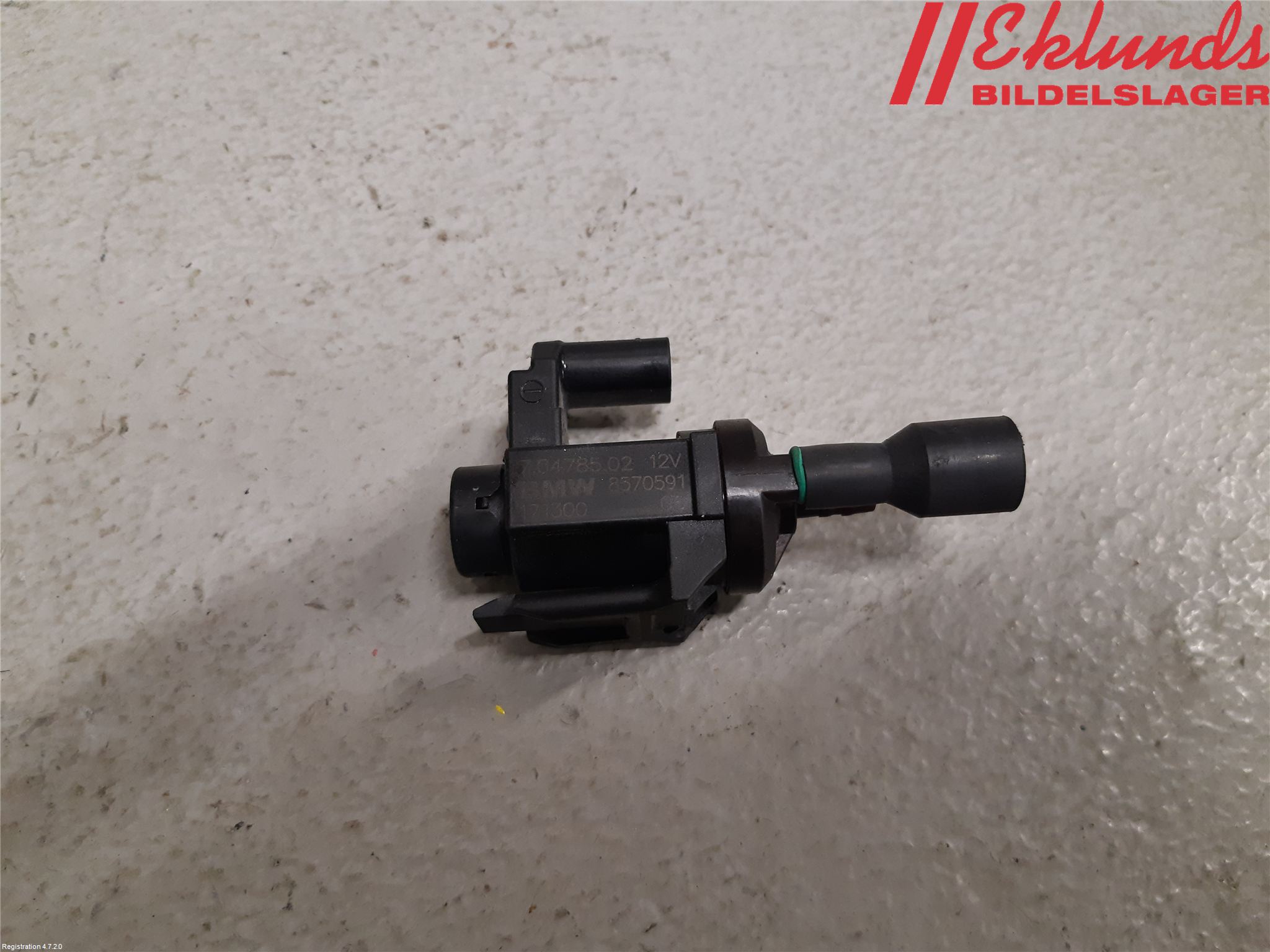 BMW 5 G30/G31/F90 17-23 Vakuumventil