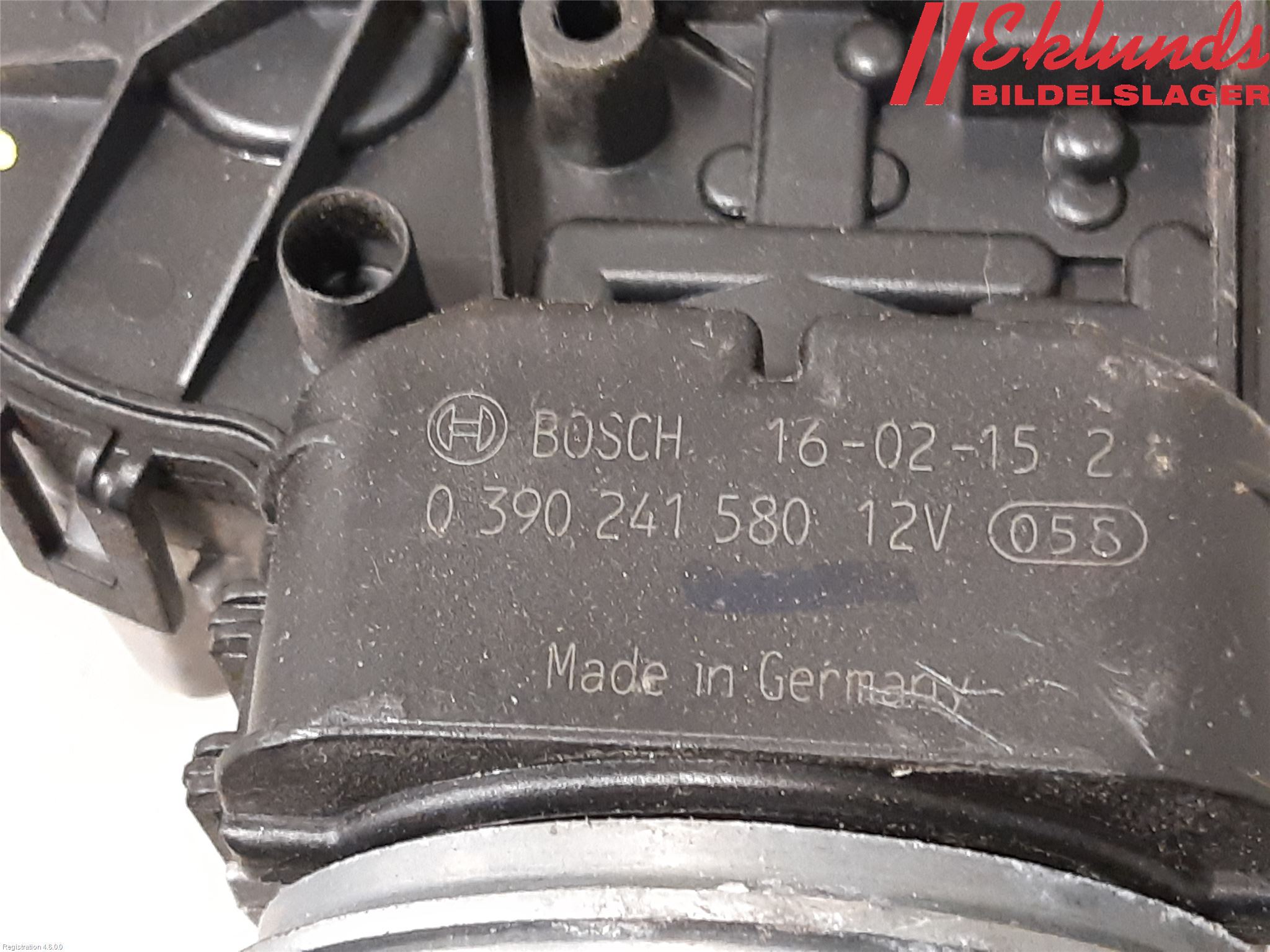 Renault ZOE/E-TECH 13- Torkarmotor Vindruta