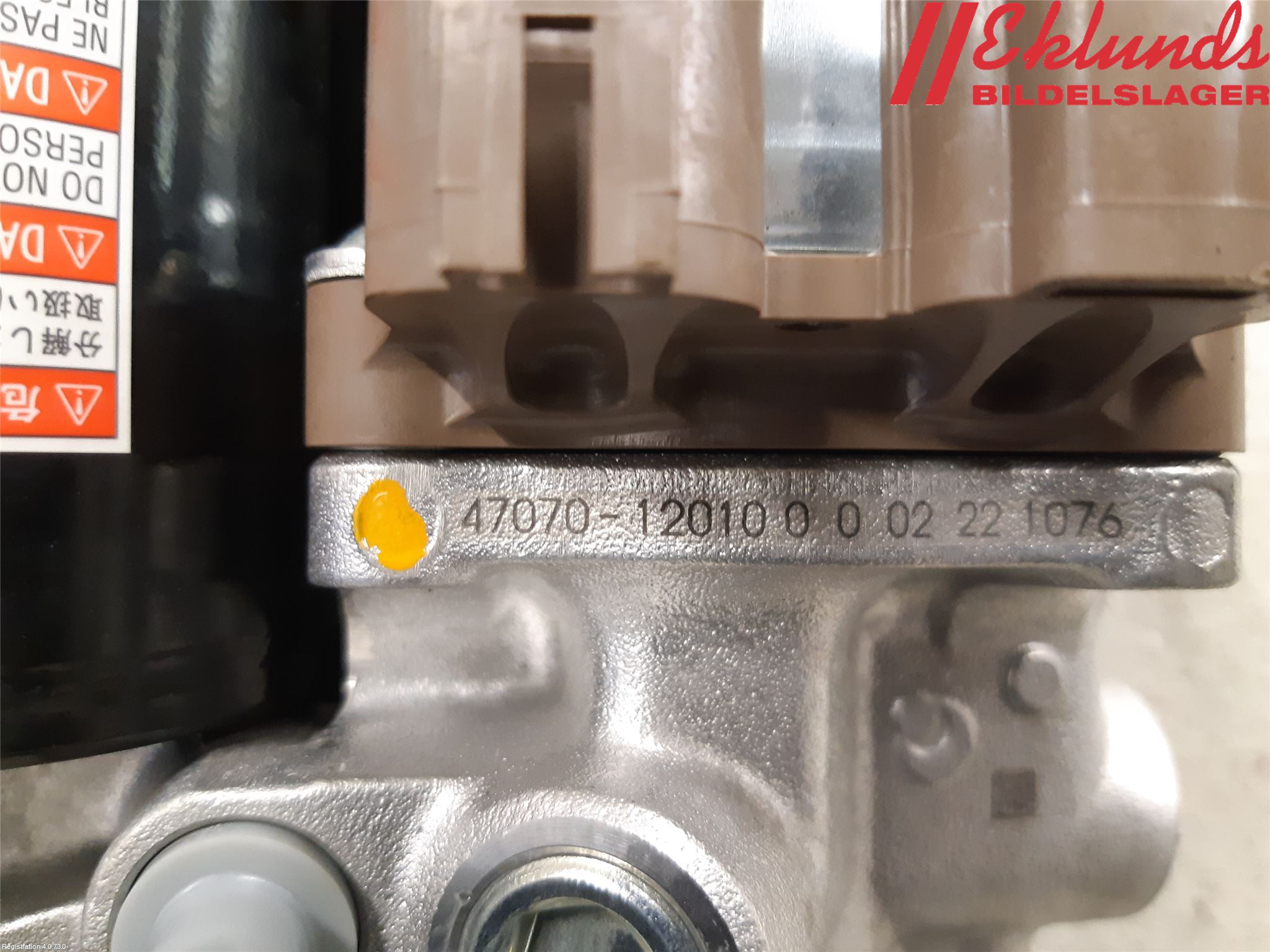 Toyota YARIS XP130 15-20 Abs Hydraulpump
